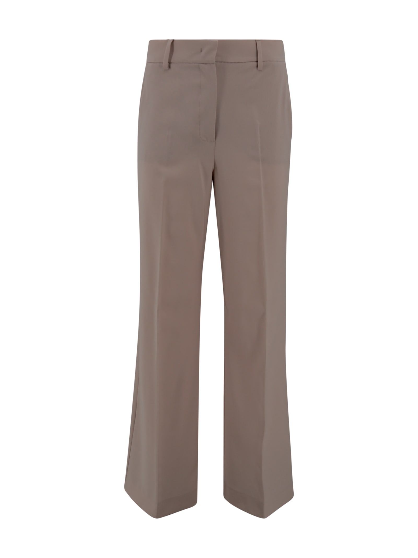 Light Pink Wool Visivo Palazzo Pant - Weekend Max Mara - Modalova