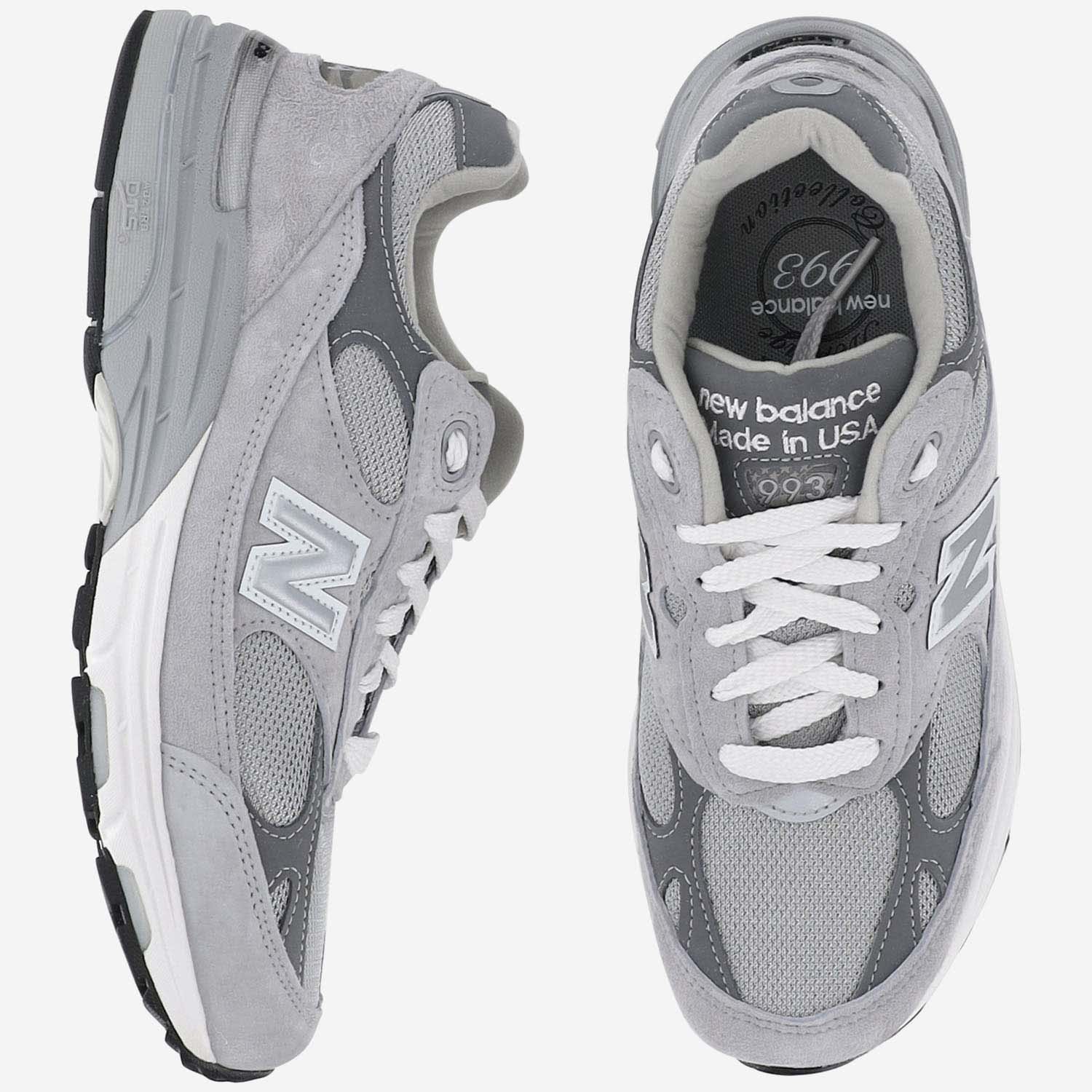 Shop New Balance Sneakers 993 Core In Grey