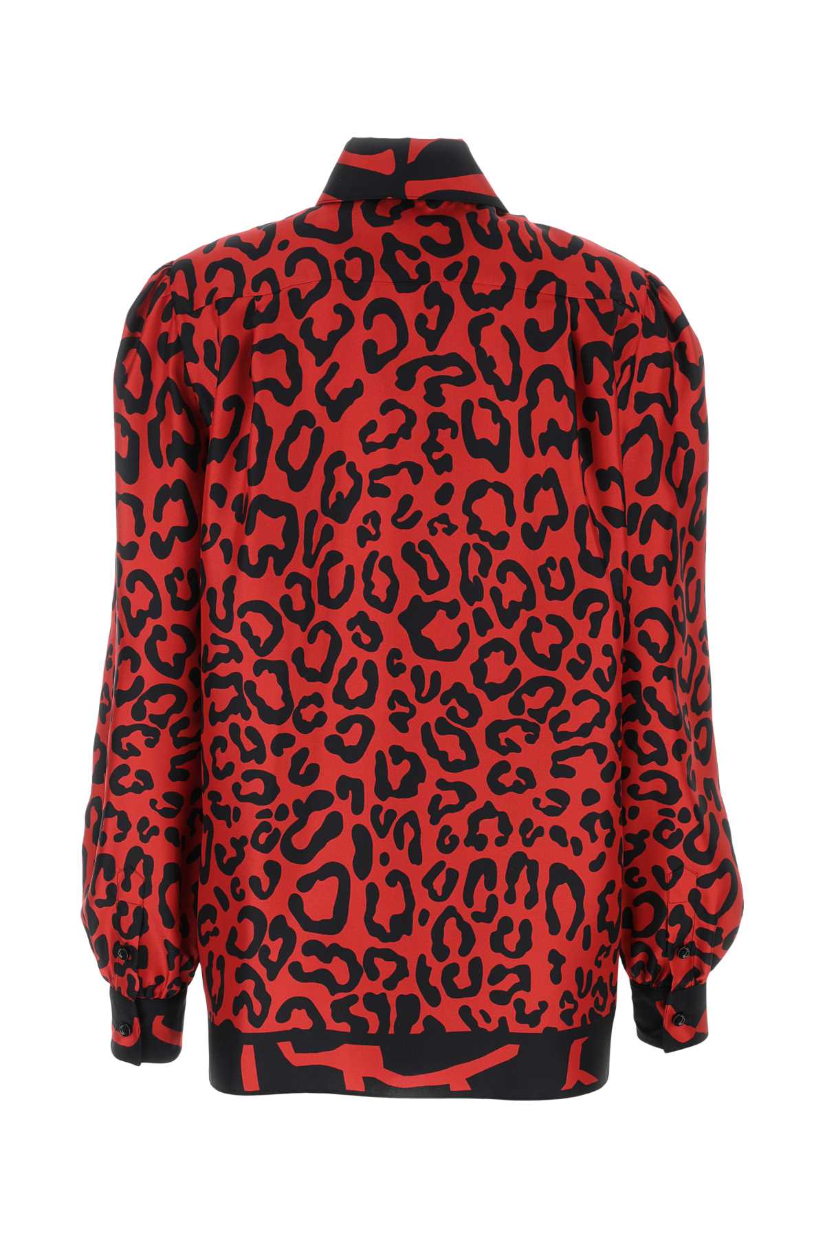 Shop Dolce & Gabbana Printed Twill Shirt In Multicolor