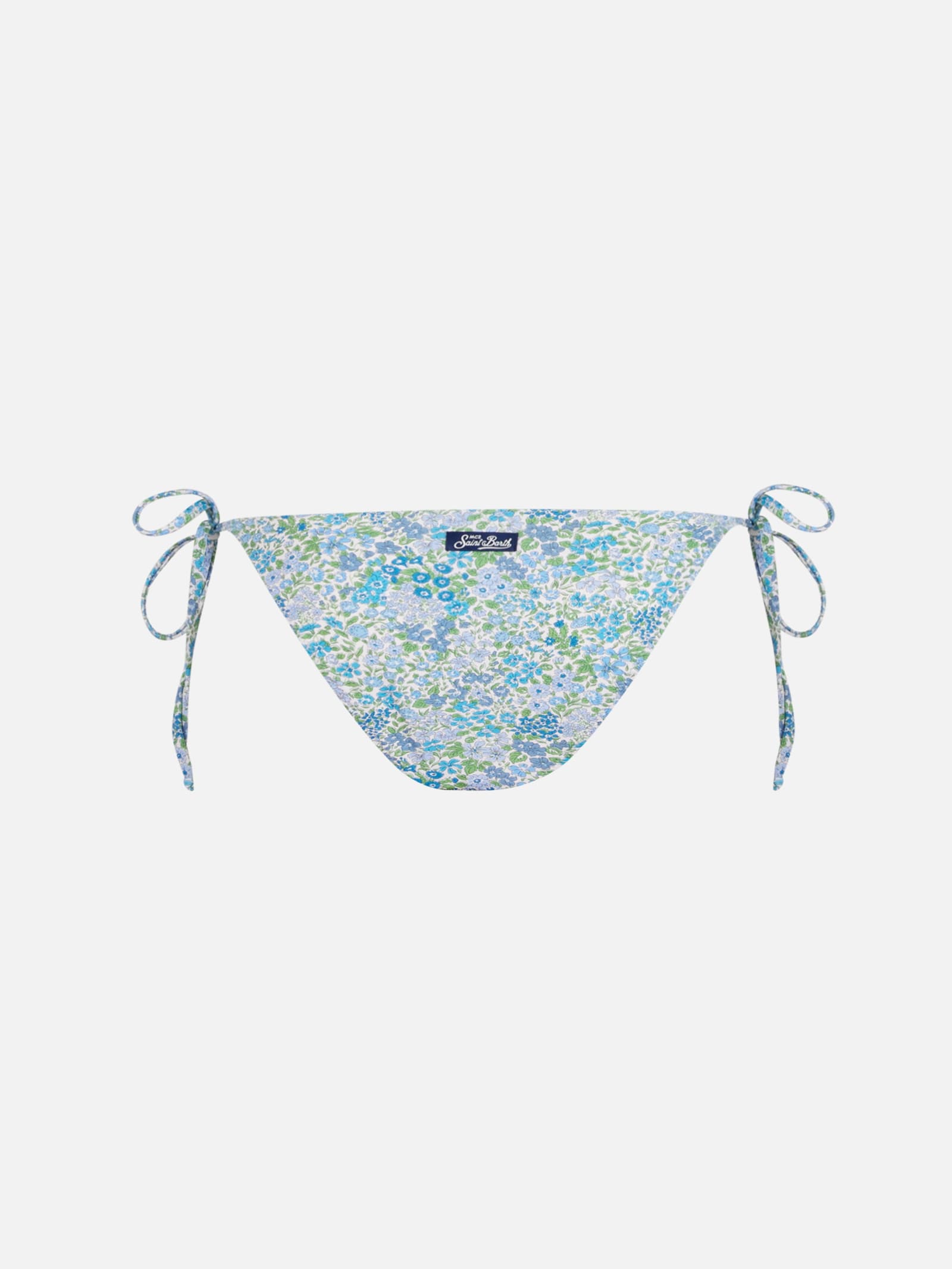 MC2 SAINT BARTH WOMAN CLASSIC SWIM BRIEFS VIRGO WITH JOANNA LUISE PRINT MADE WITH LIBERTY FABRIC