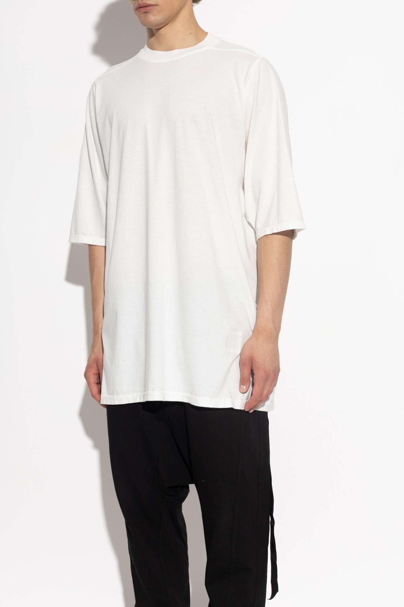 Drkshdw Rick Owens Jumbo T-shirt In White