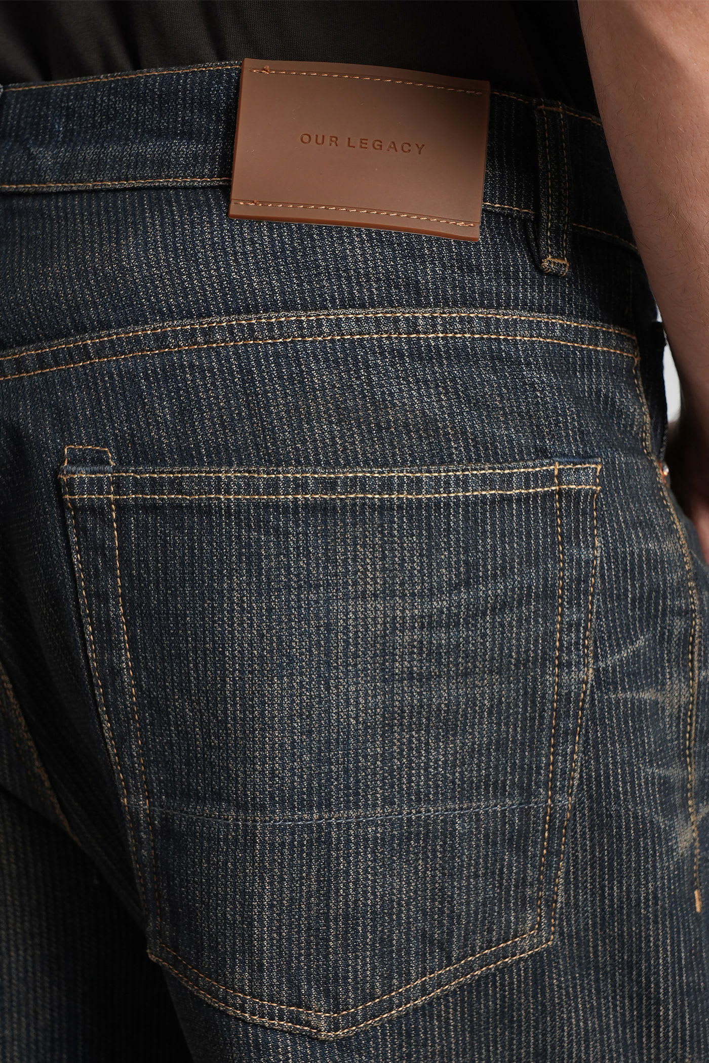 Our Legacy Third Cut Jeans In Grey Cotton In Gray