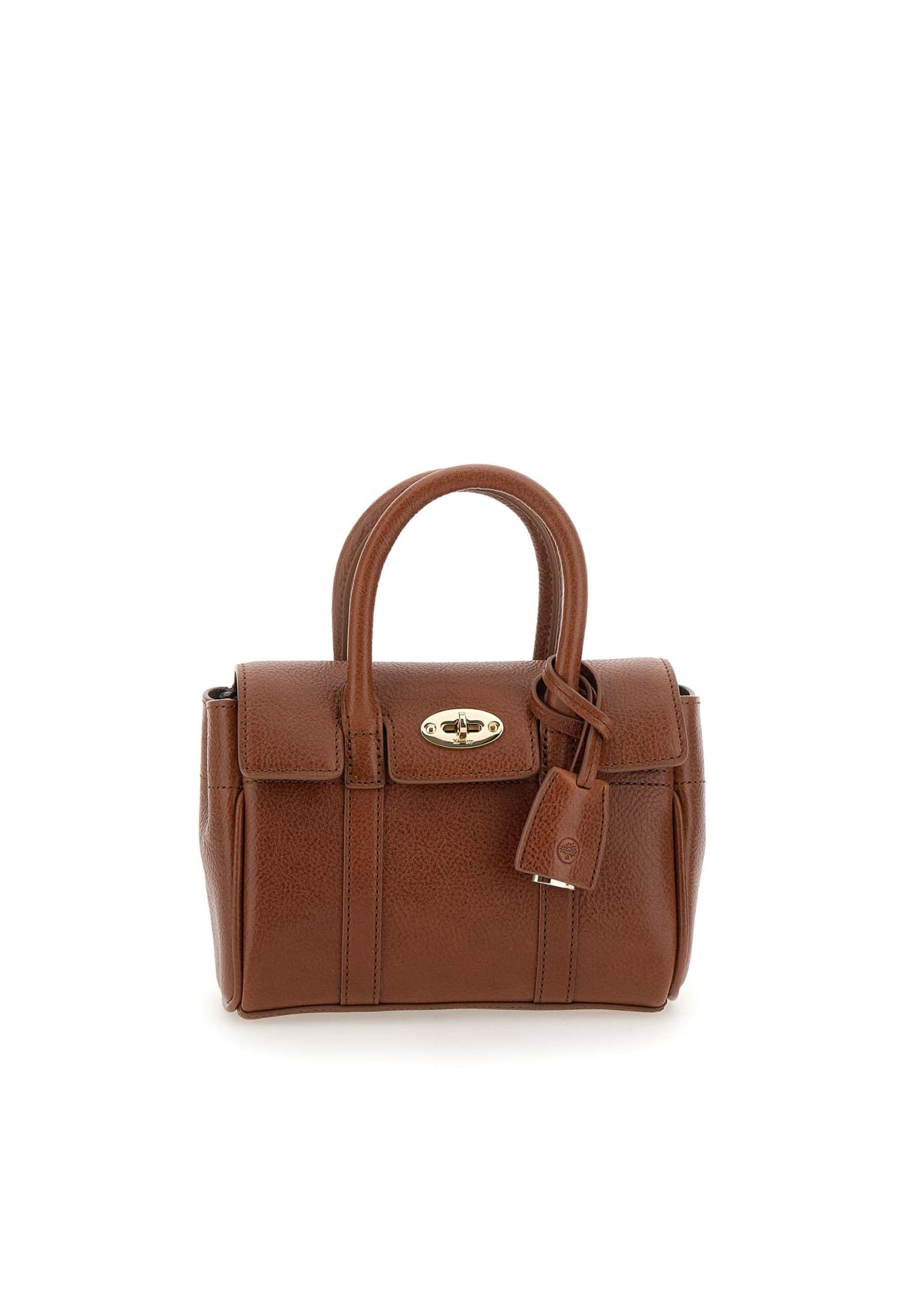 Mulberry Mini Bayswater Satchel In Brown