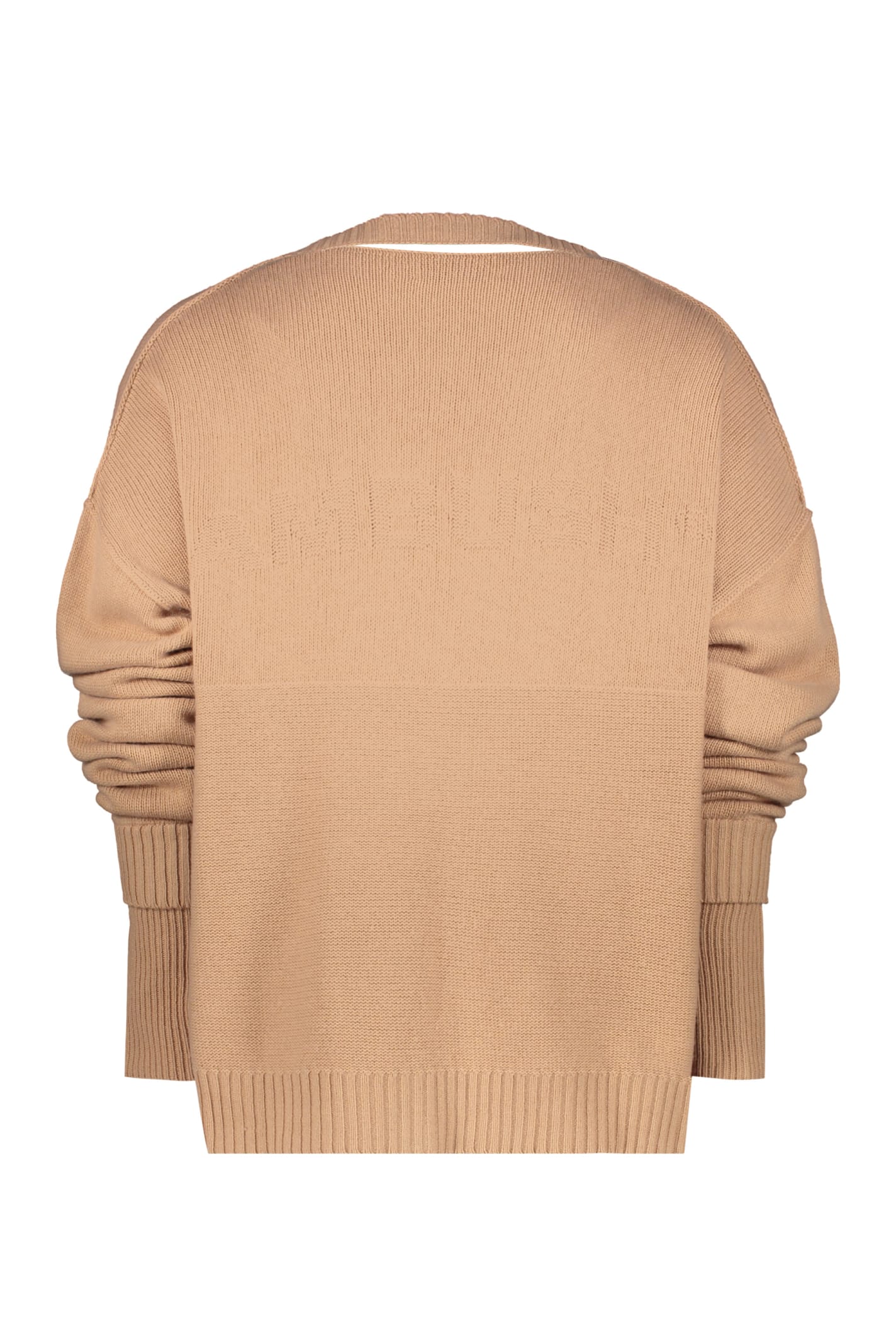 Ambush Oversize Cardigan In Beige
