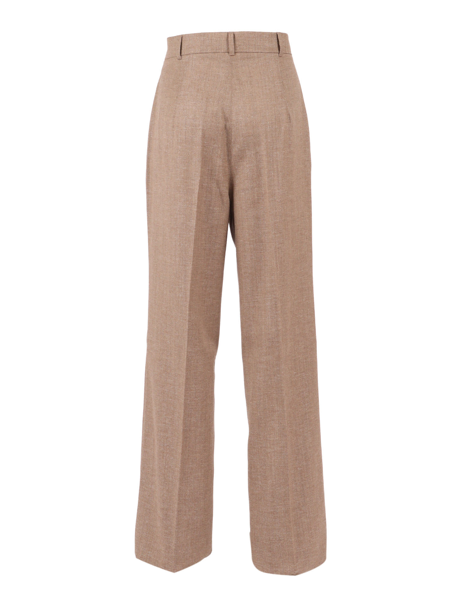 Max Mara Trousers In Brown