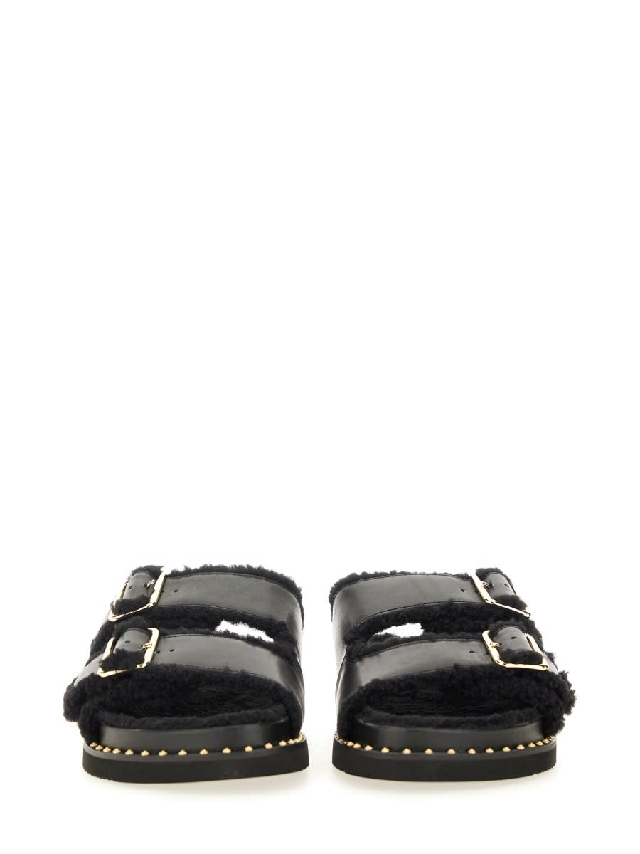 Ash Utah Bis Sandals In Black
