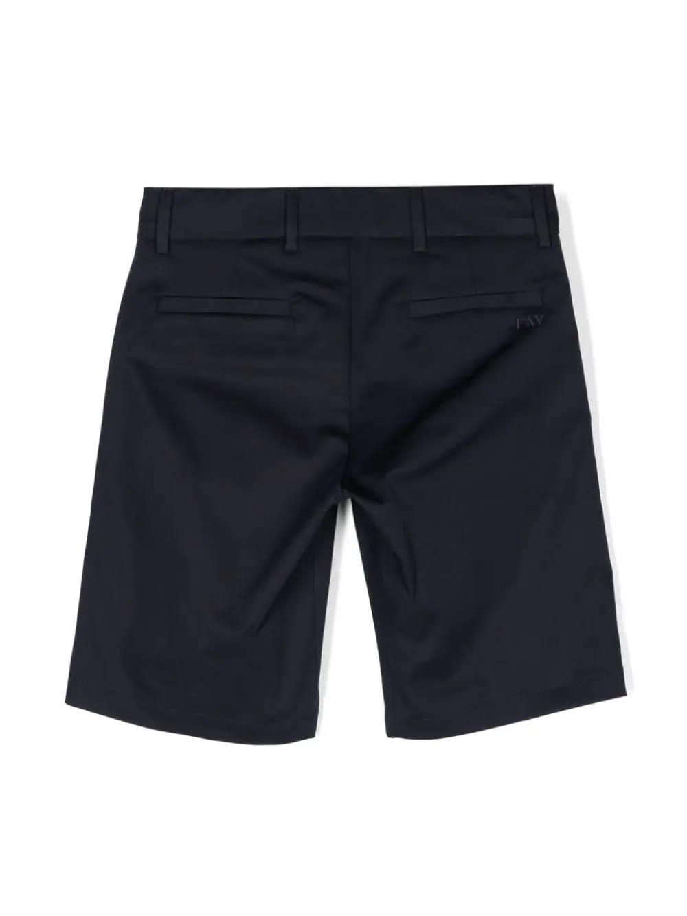 Shop Fay Tailored Bermuda Shorts In Blue