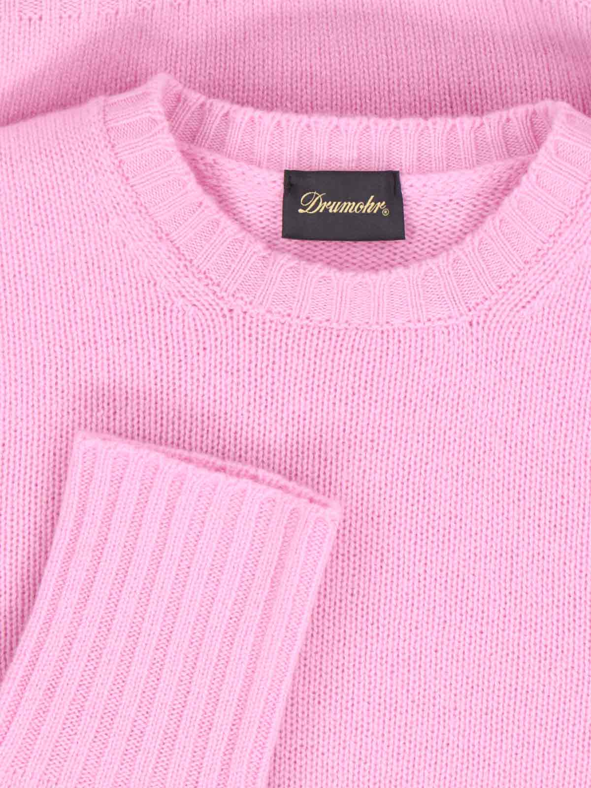 Shop Drumohr Basic Sweater In Pink