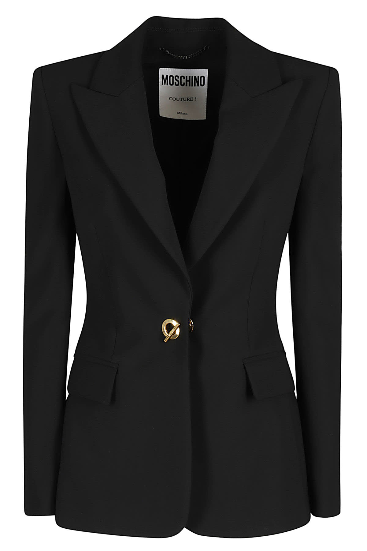 Single Breasted Tailored Blazer Moschino