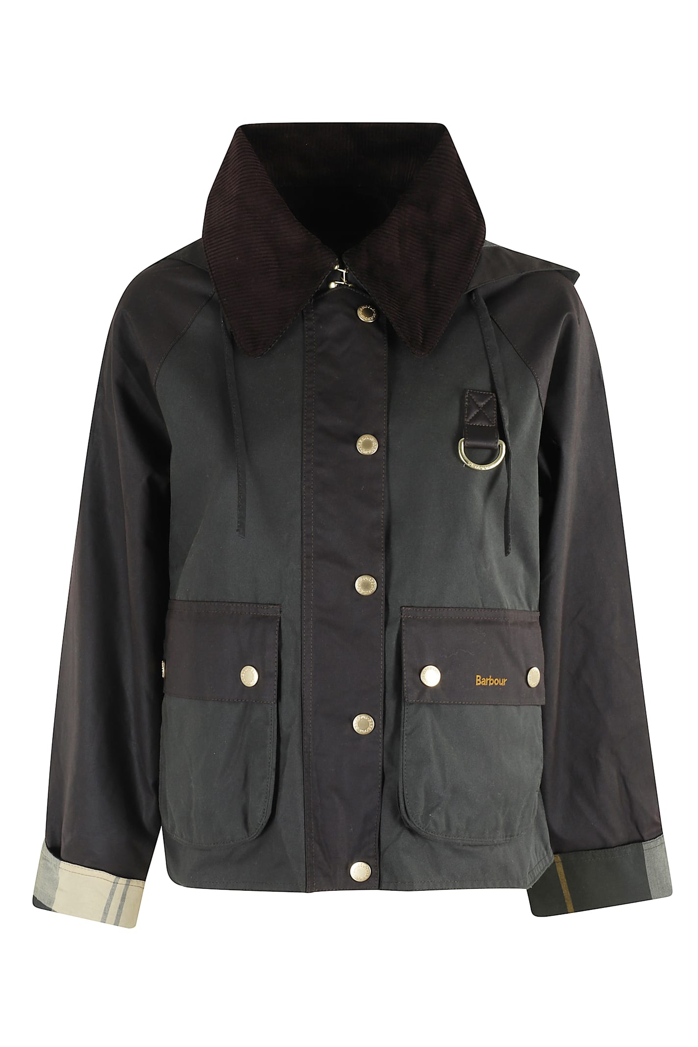 Barbour Reighton Wax Aw25 Wax Cot Outw In Green