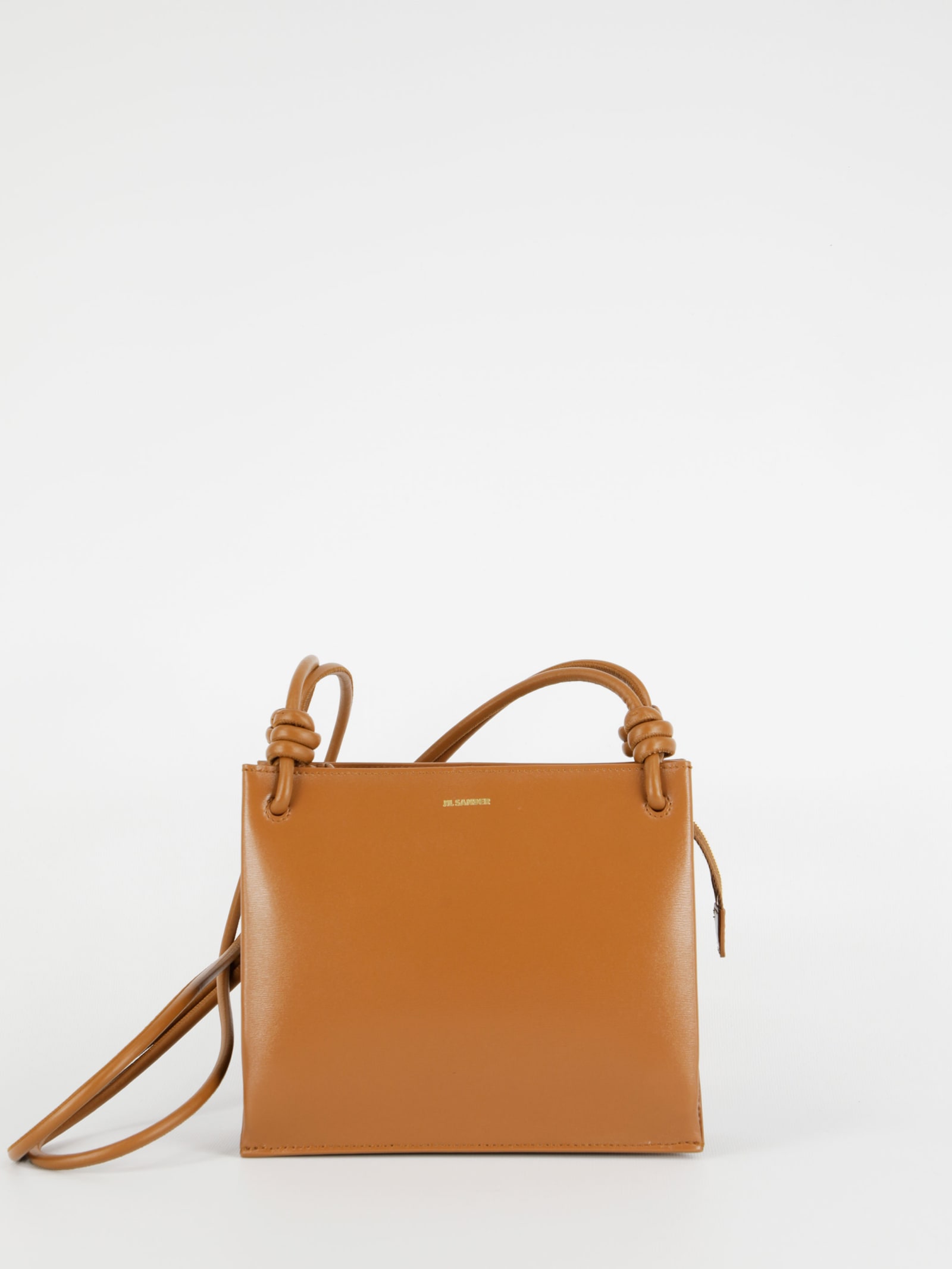 Jil Sander Light Brown Leather Bag