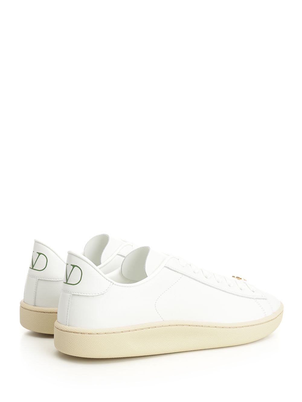Valentino Sneaker |  Garavani Royco | Vitello Nappato/vlogo/rs Sneakers White In White