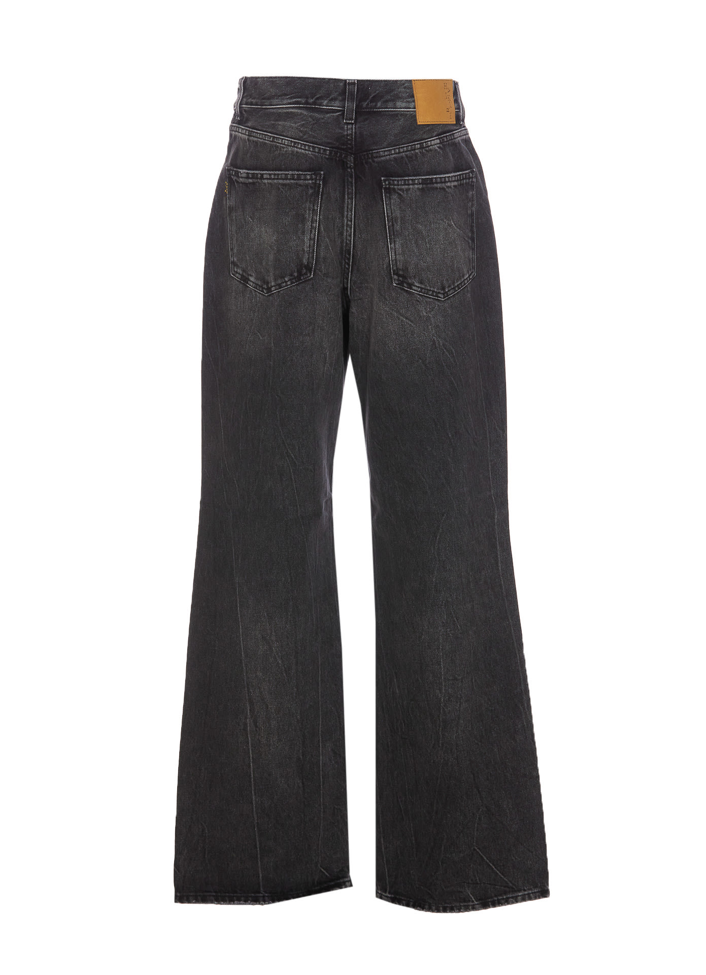Haikure Korea Spider Jeans In Black