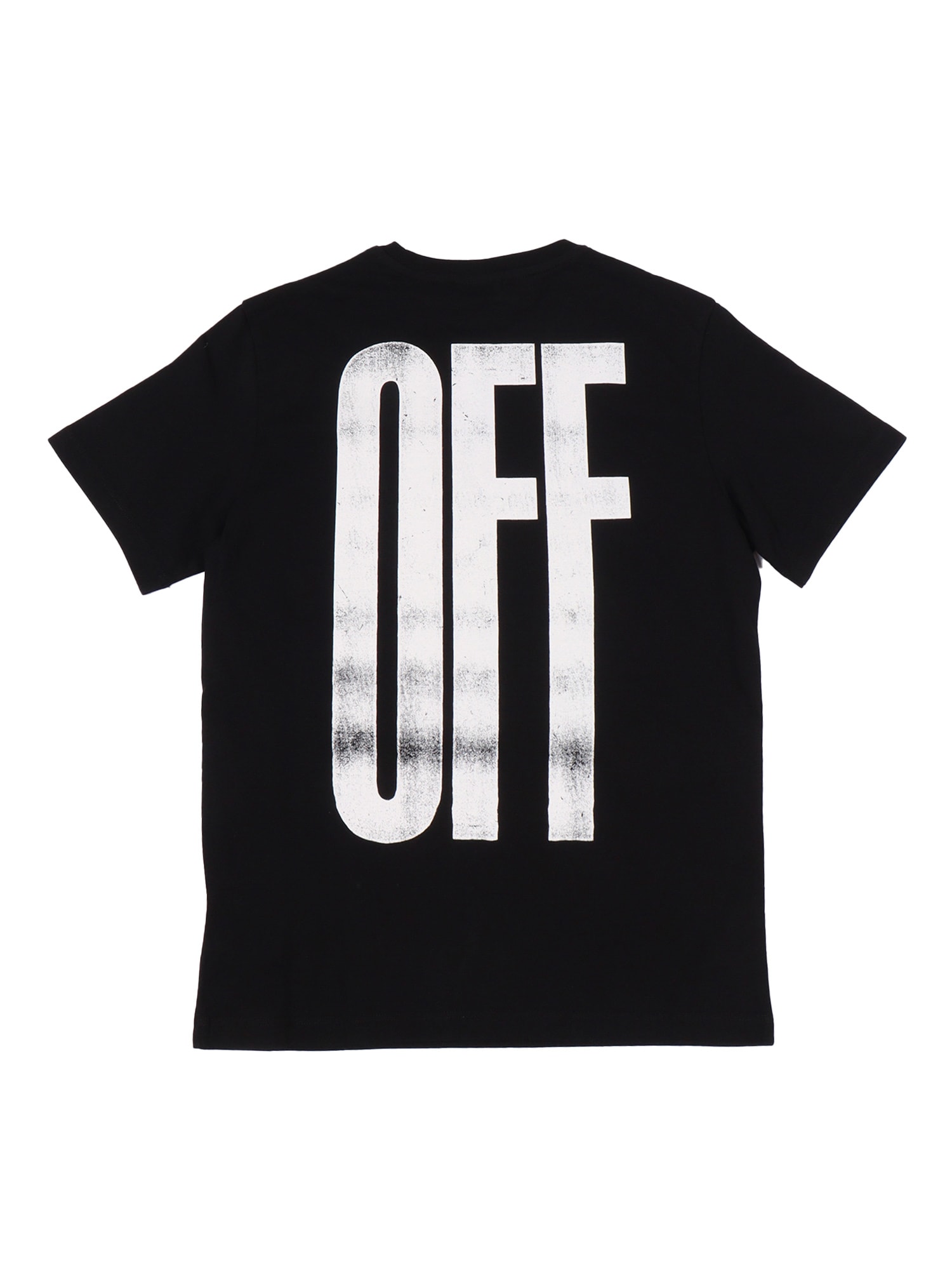 Off-white Quote Graphic T-shirt In Black