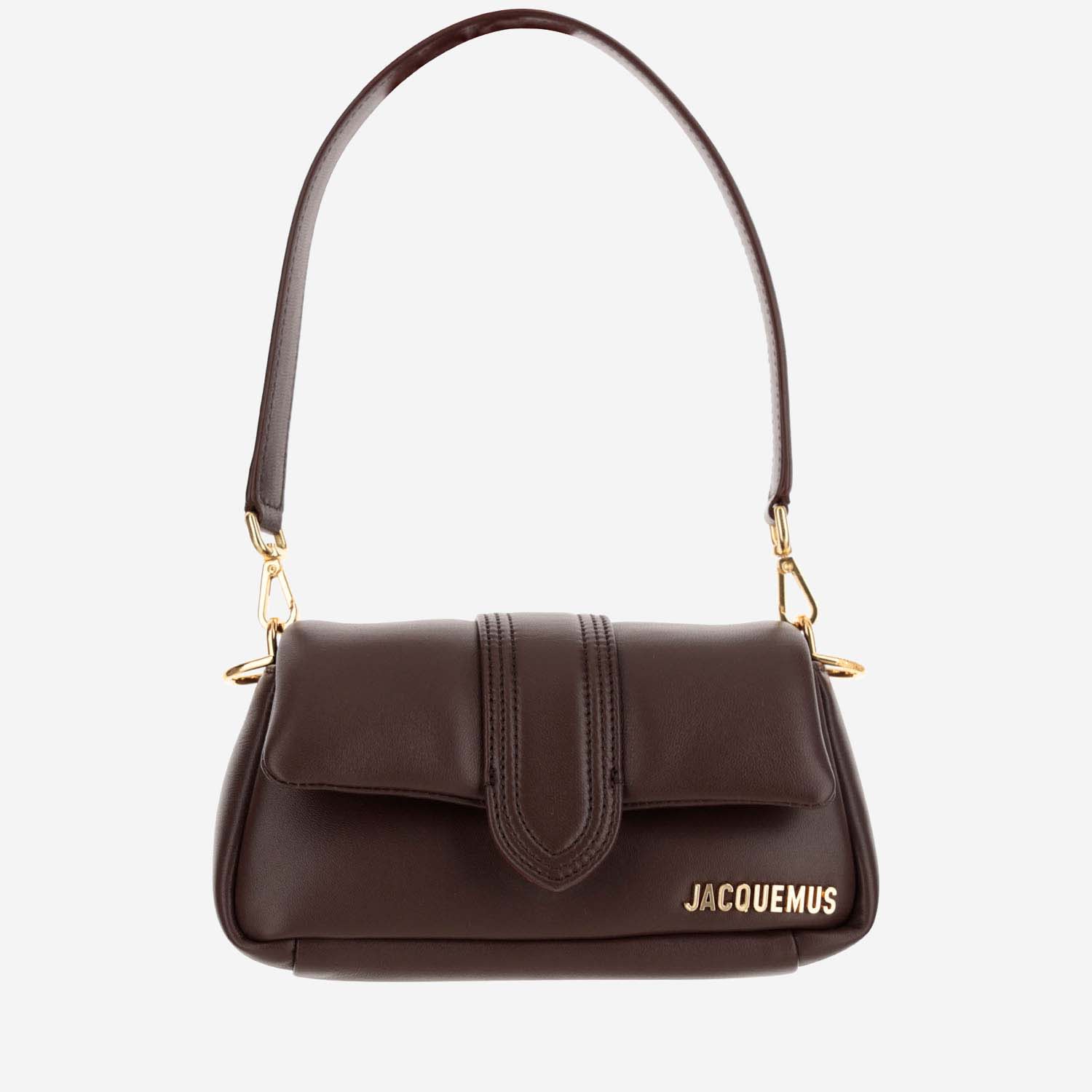 Shop Jacquemus Le Petit Bambimou Bag In Medium Brown