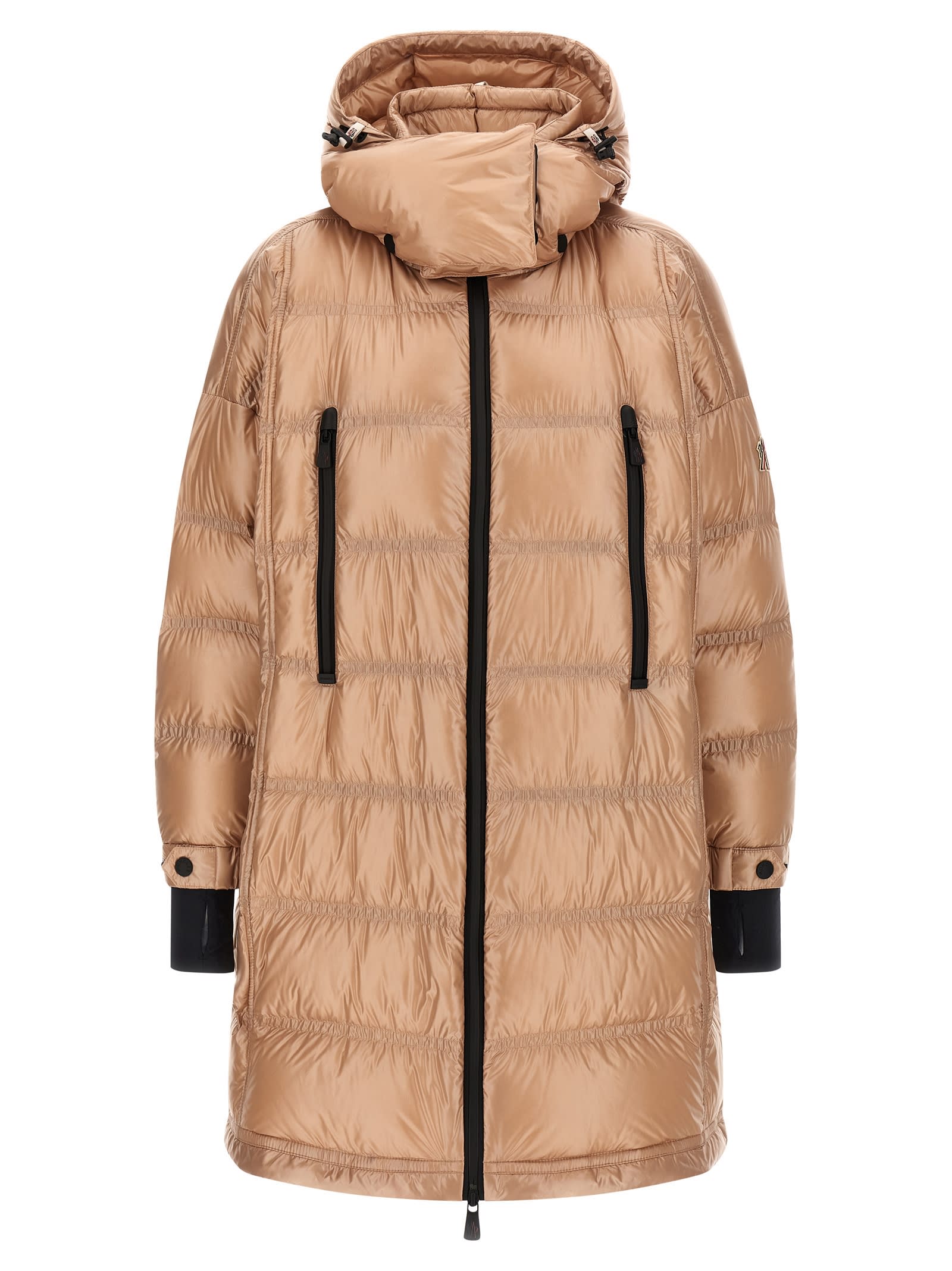Moncler Rochelairs Down Jacket In Brown