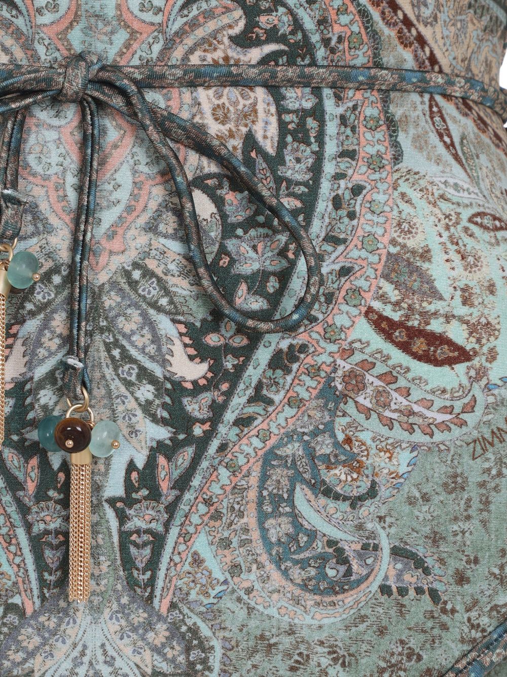 Zimmermann Wanderlust Scallop One-piece In Multi