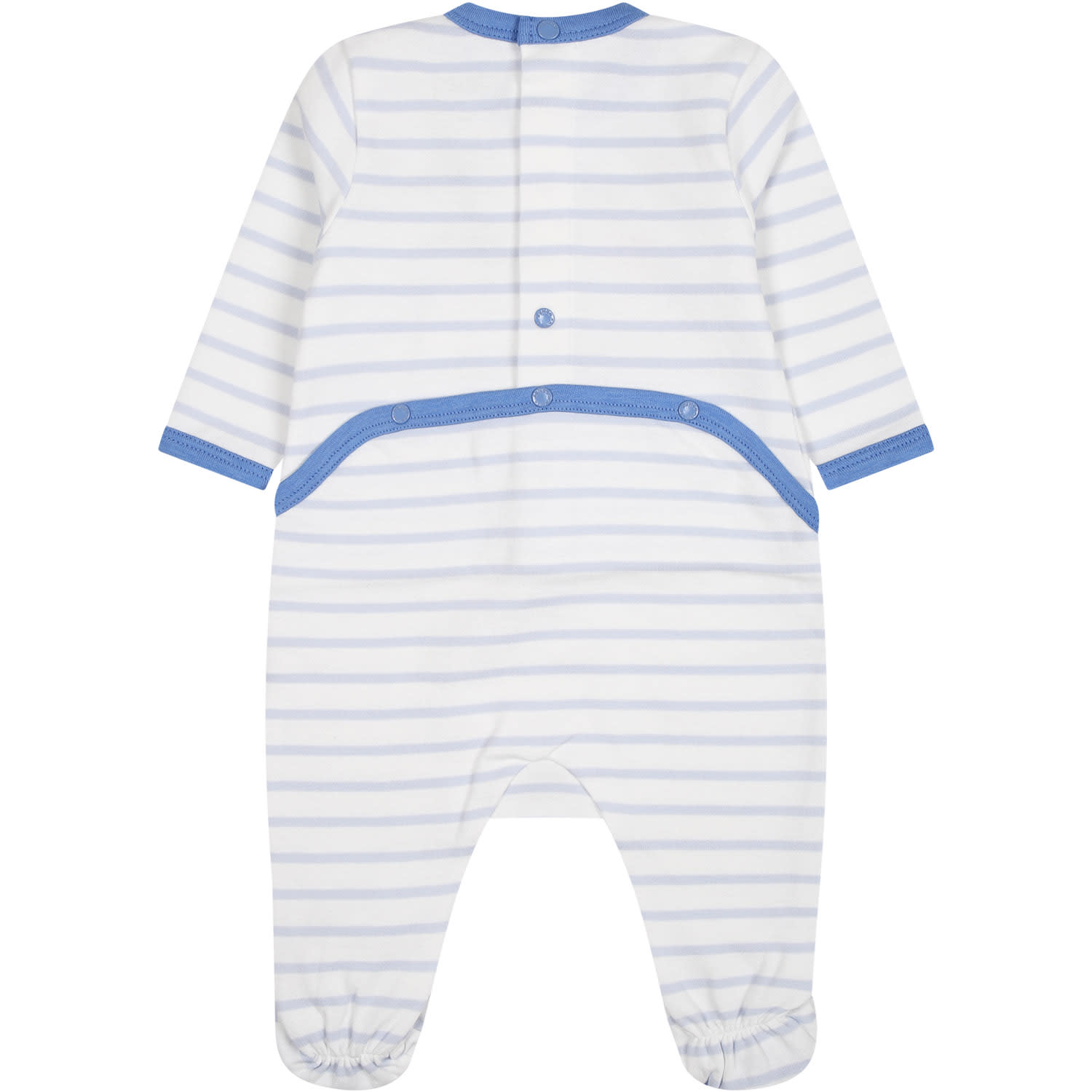 Shop Kenzo Multicolor Babygrow For Baby Boy With Print