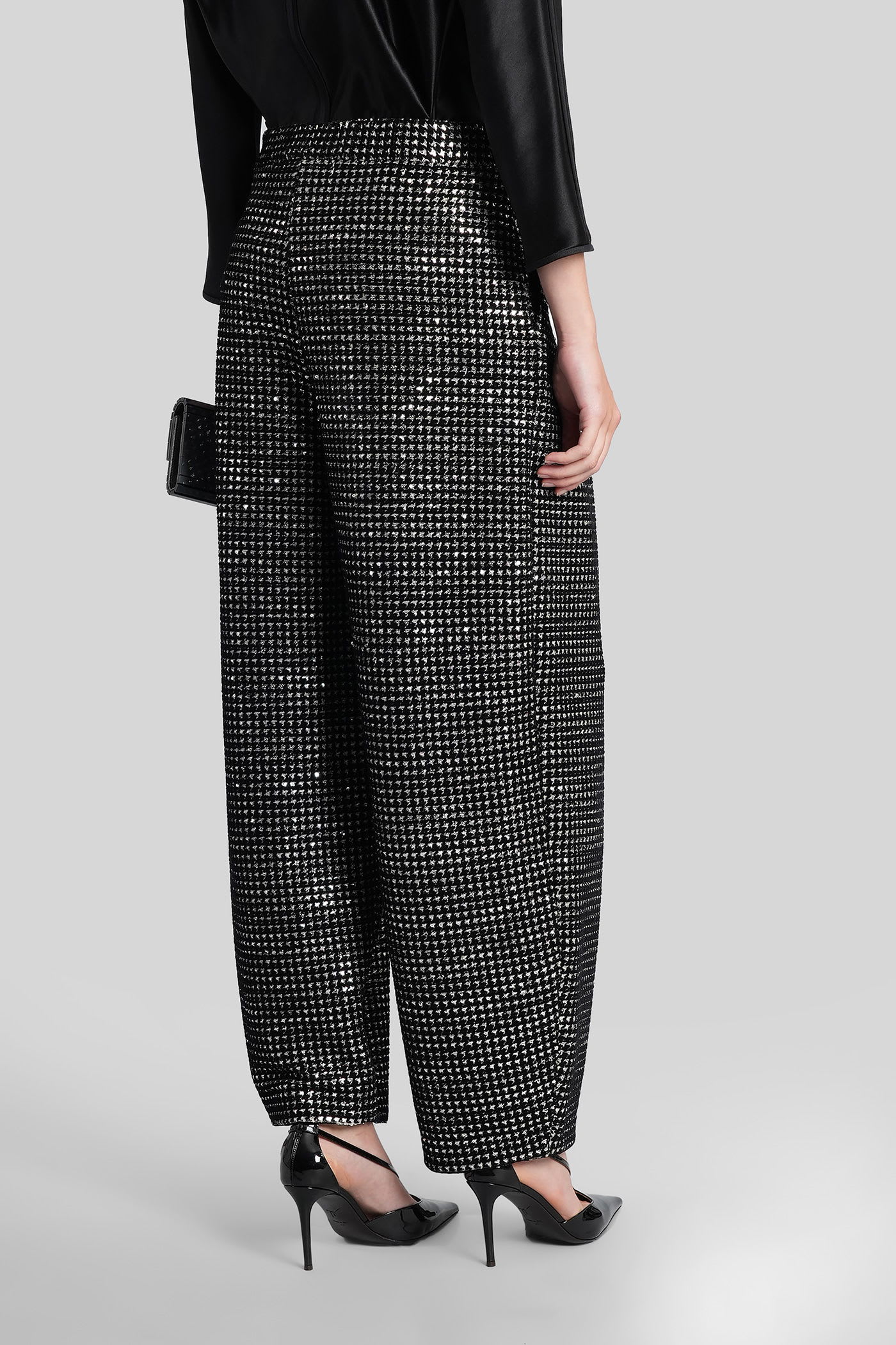 Giorgio Armani Pants In Black Polyester In Black