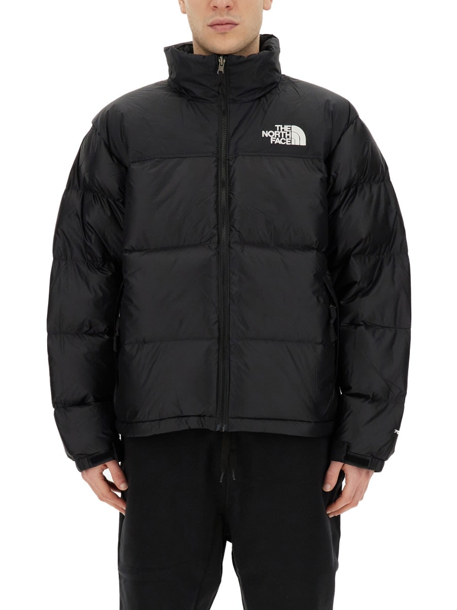 Shop The North Face 1996 Nylon Down Jacket In Black