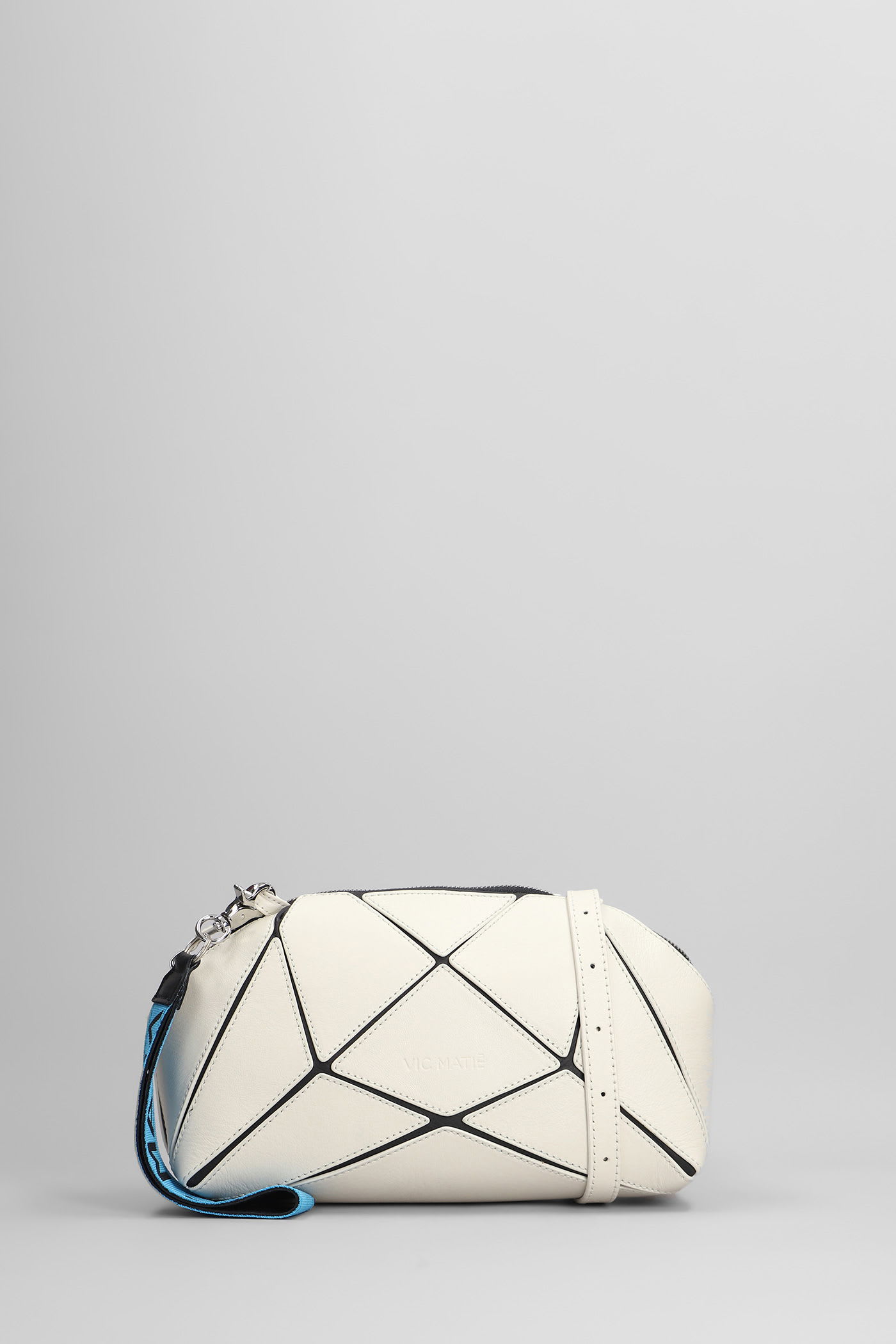 Vic Matié Lille 111 Shoulder Bag In Beige Leather