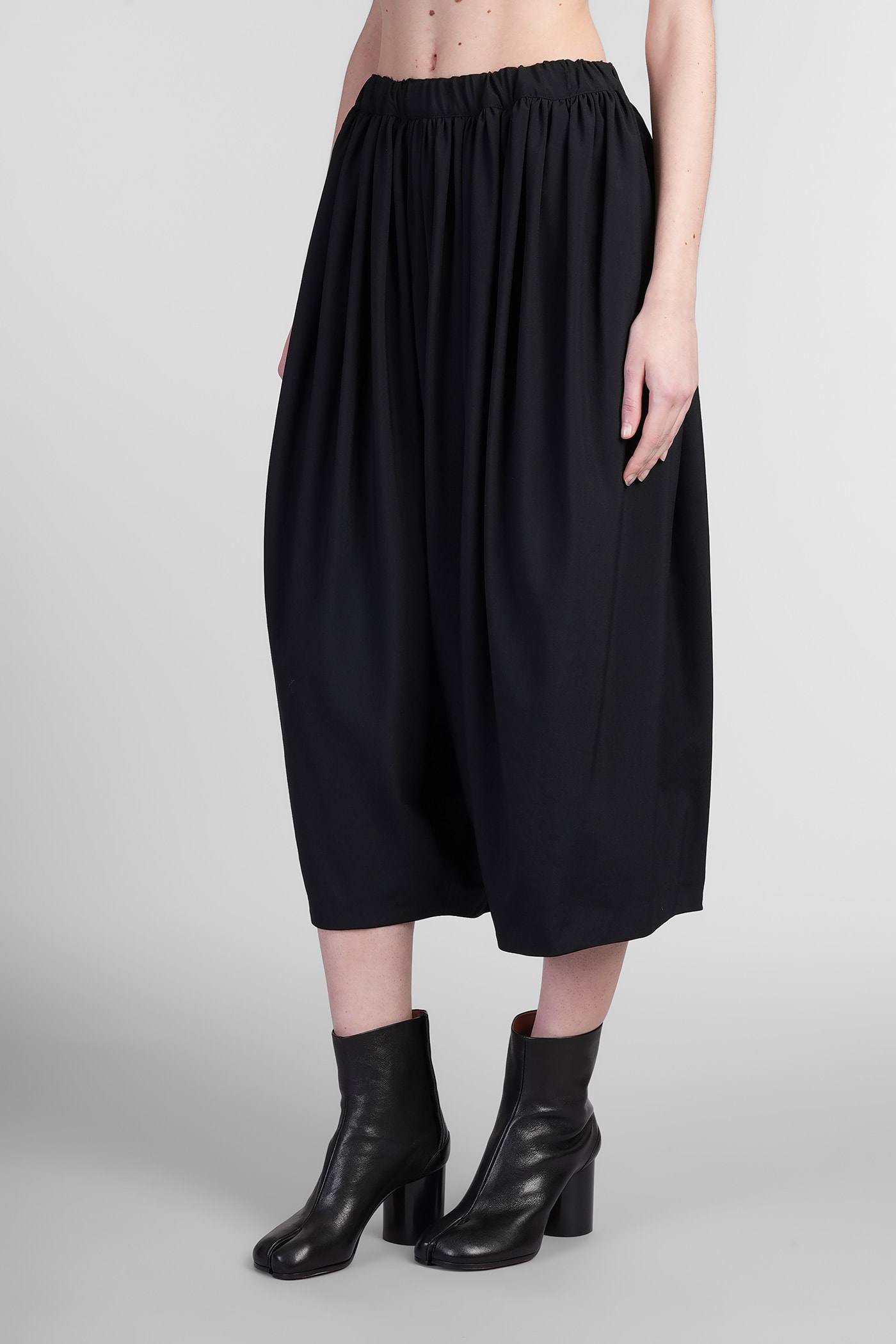 Shop Comme Des Garçons Pants In Black Wool
