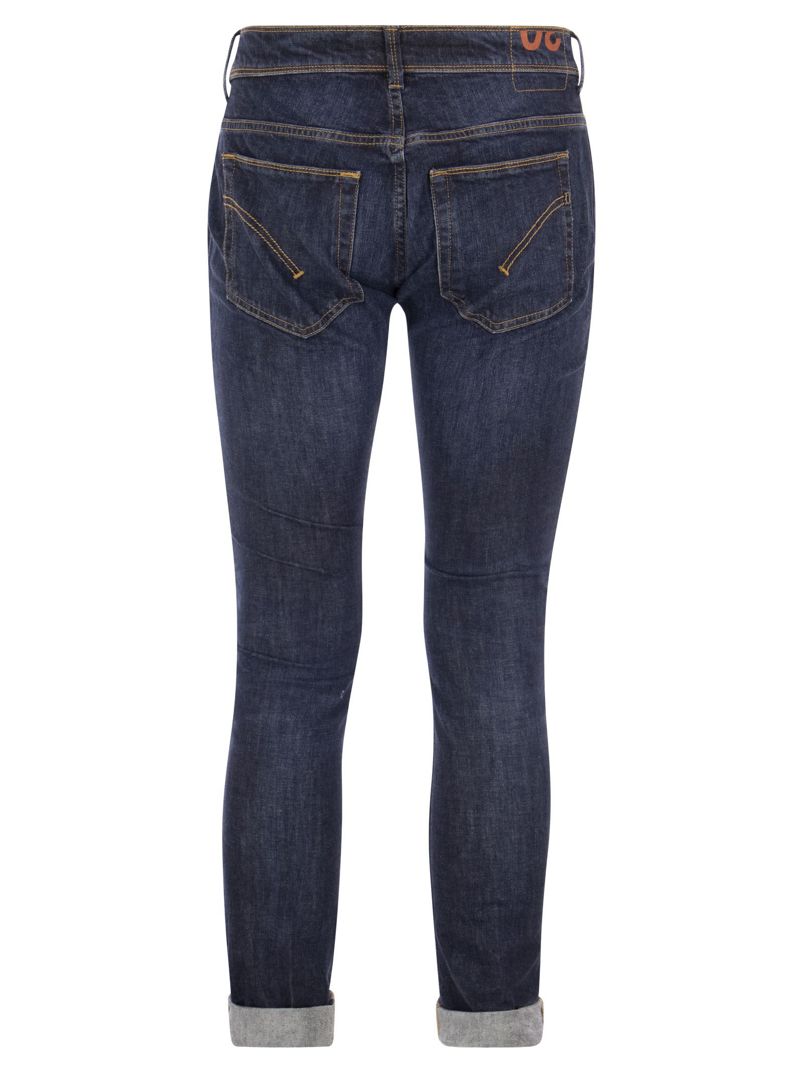 Shop Dondup Konor - Skinny Fit Jeans In Dark Denim