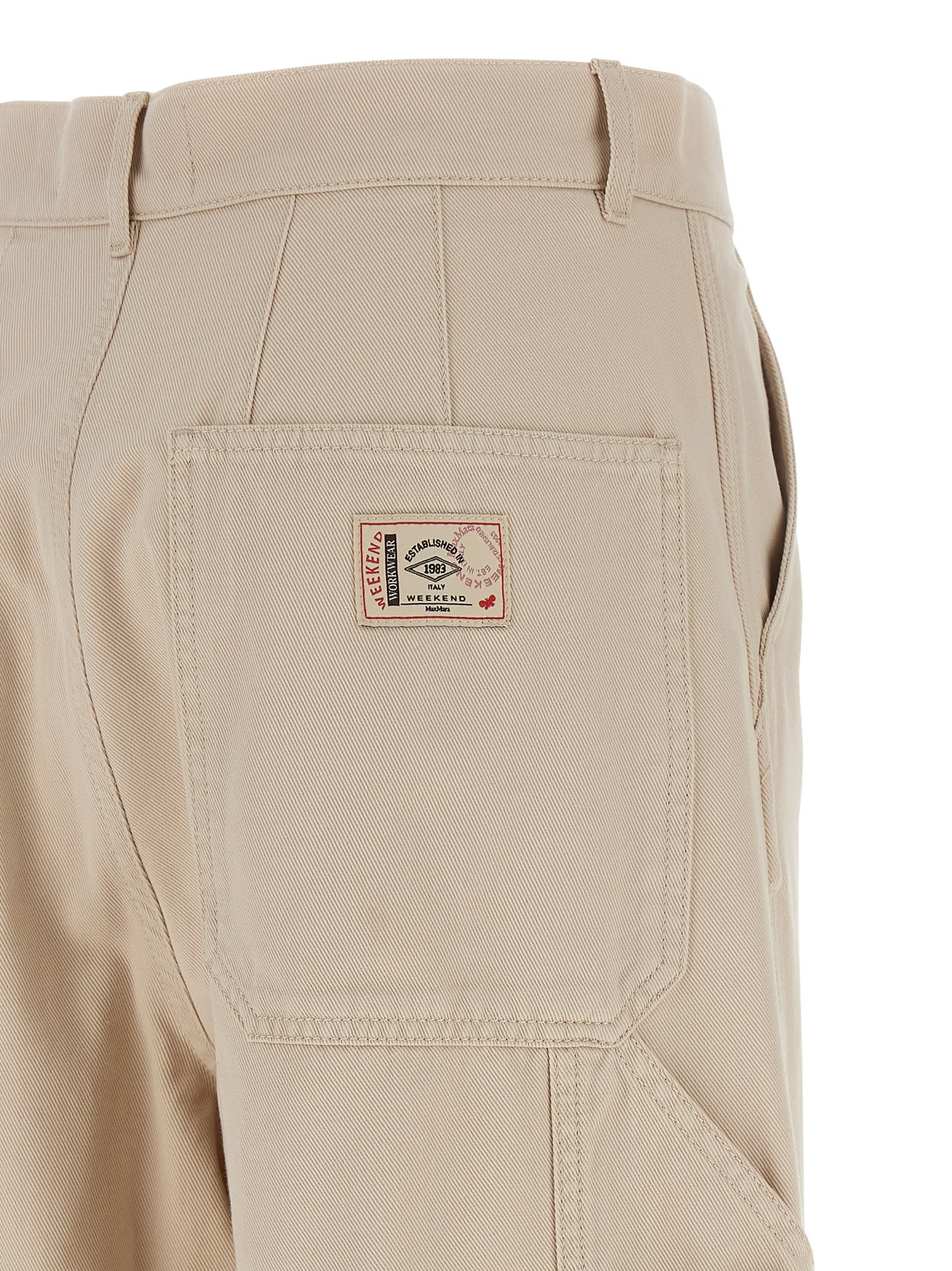 Weekend Max Mara Caronte Pants Beige In Neutral