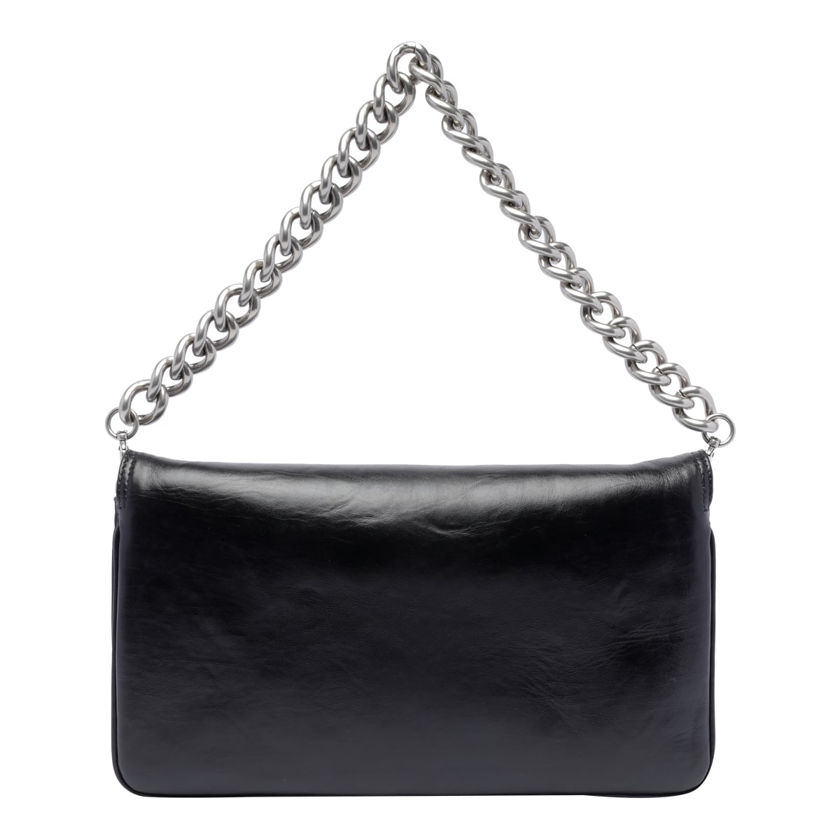 Shop Balenciaga Bb Soft Shoulder Bag In Black