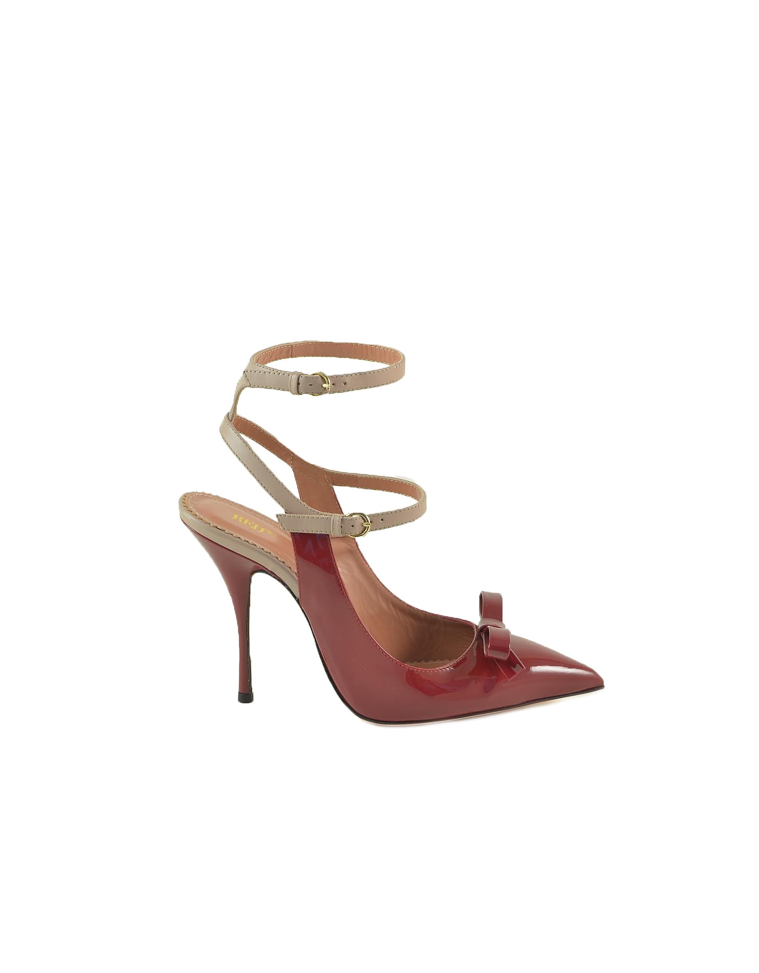 Red Valentino Red/nude Patent Leather Pumps