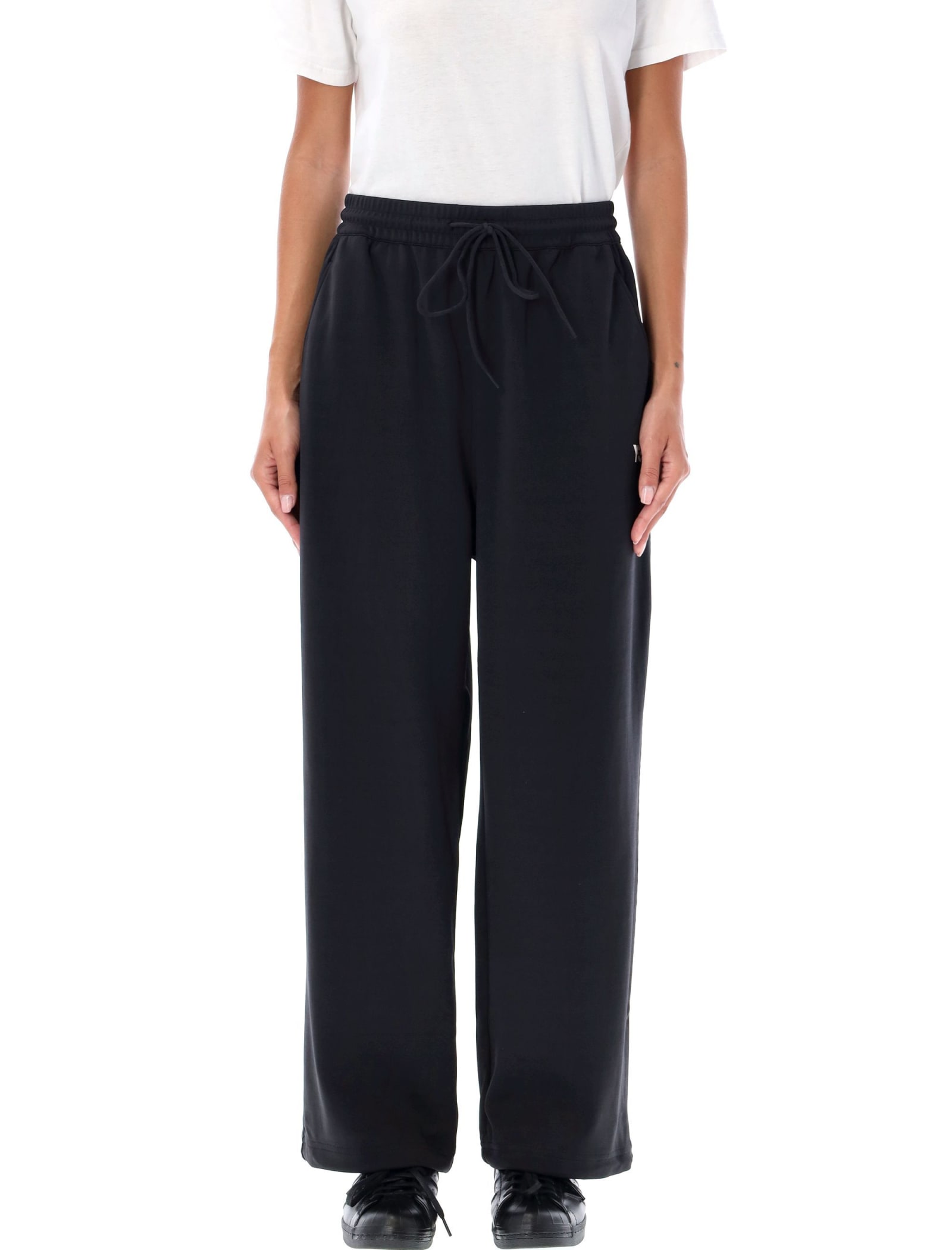 Shop Y-3 3 Band Jogging Pants In Black