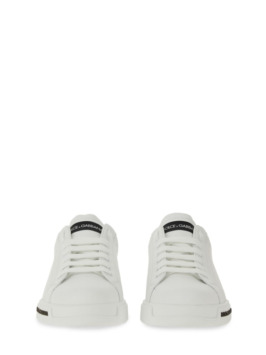 Shop Dolce & Gabbana Sneaker Toy In White
