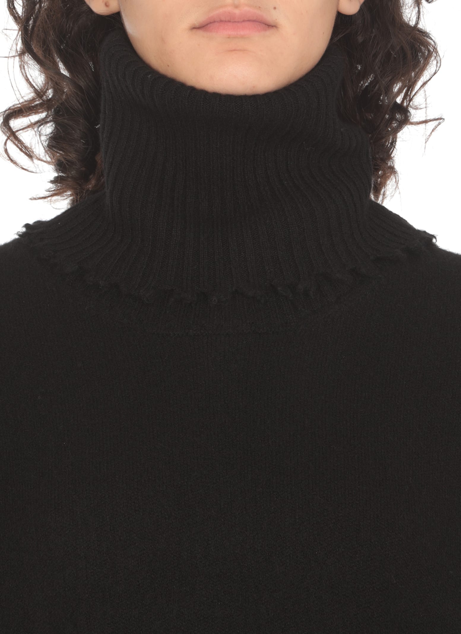 Shop Uma Wang Cashmere Sweater In Black