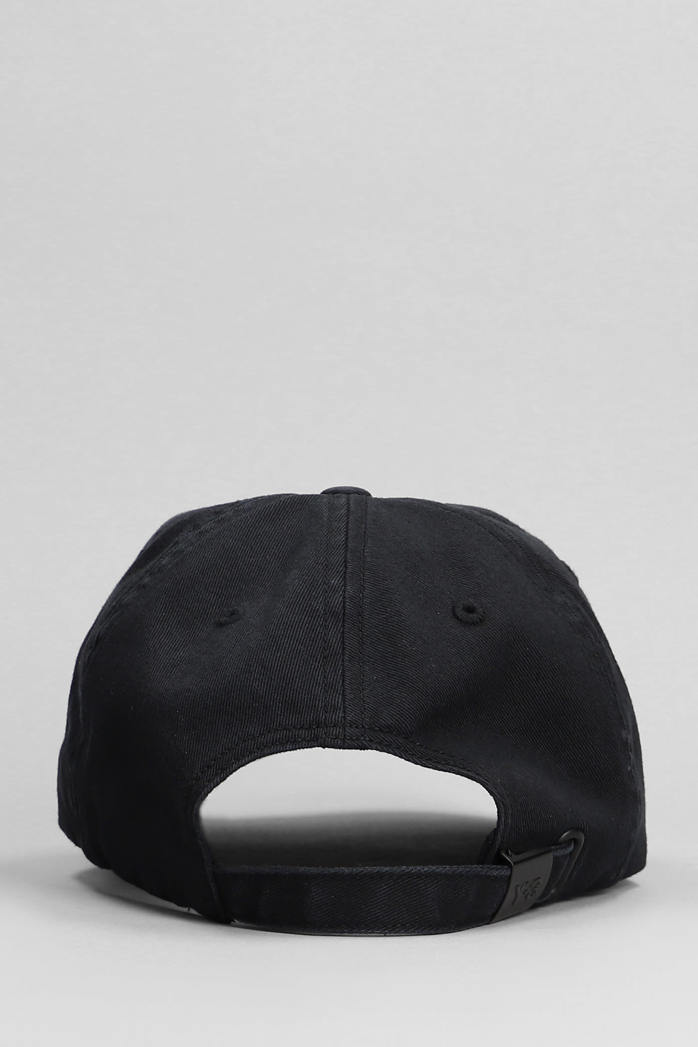 Y-3 Hats In Black Cotton In Black