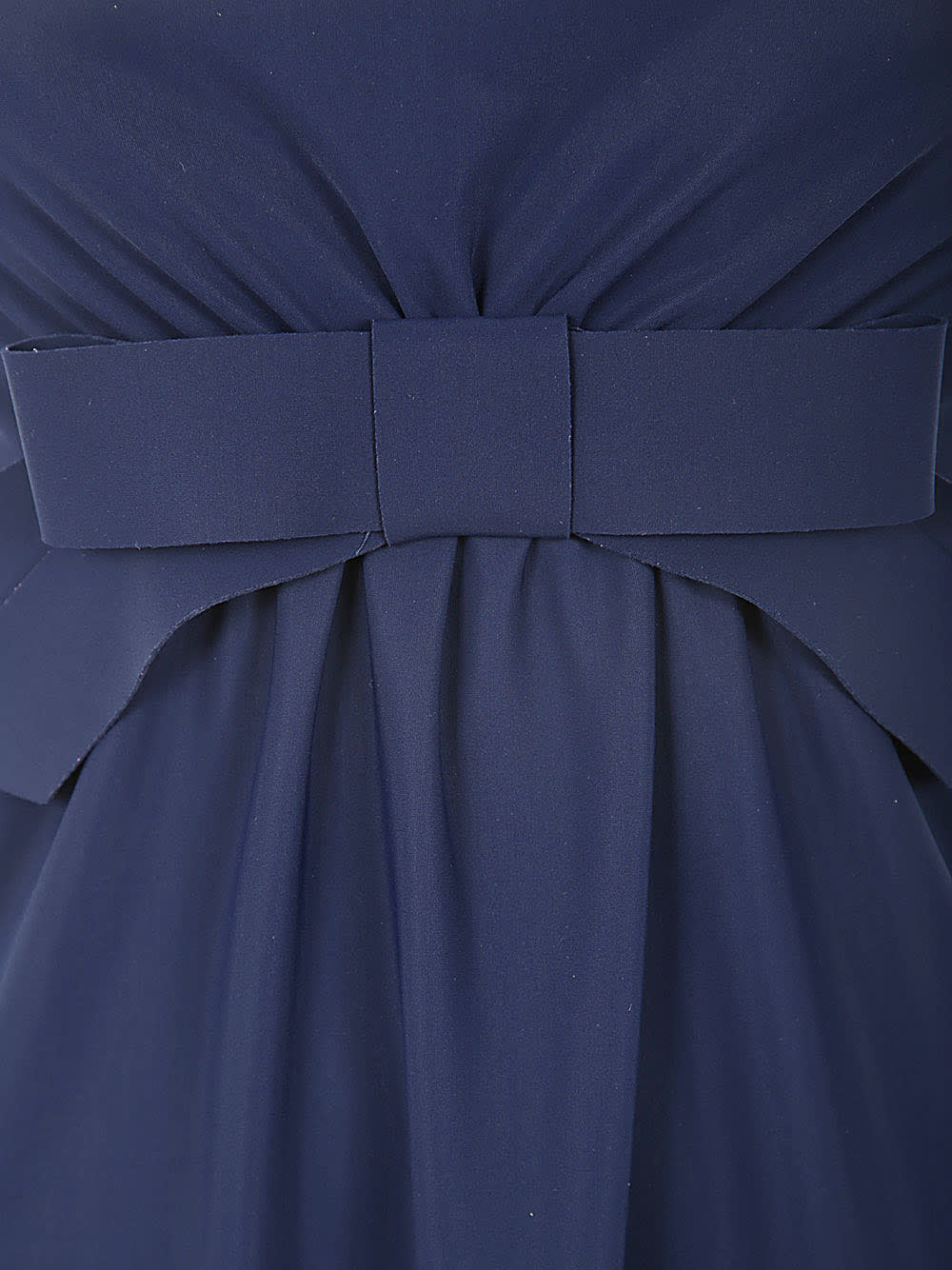 Shop La Petit Robe Di Chiara Boni Alga Brassiere Dress In Night Blue