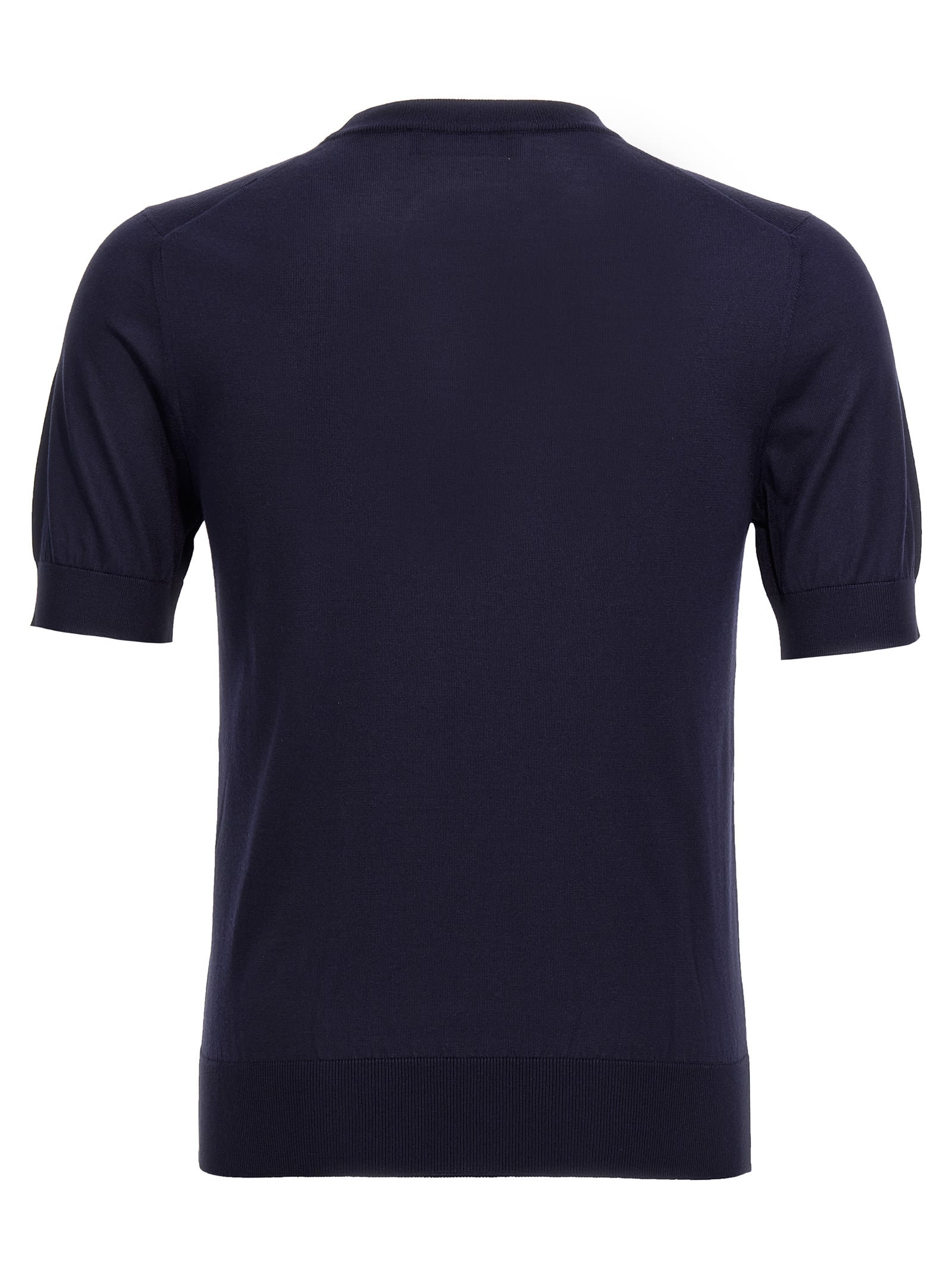 Shop Dolce & Gabbana Logo Sweater In Blu