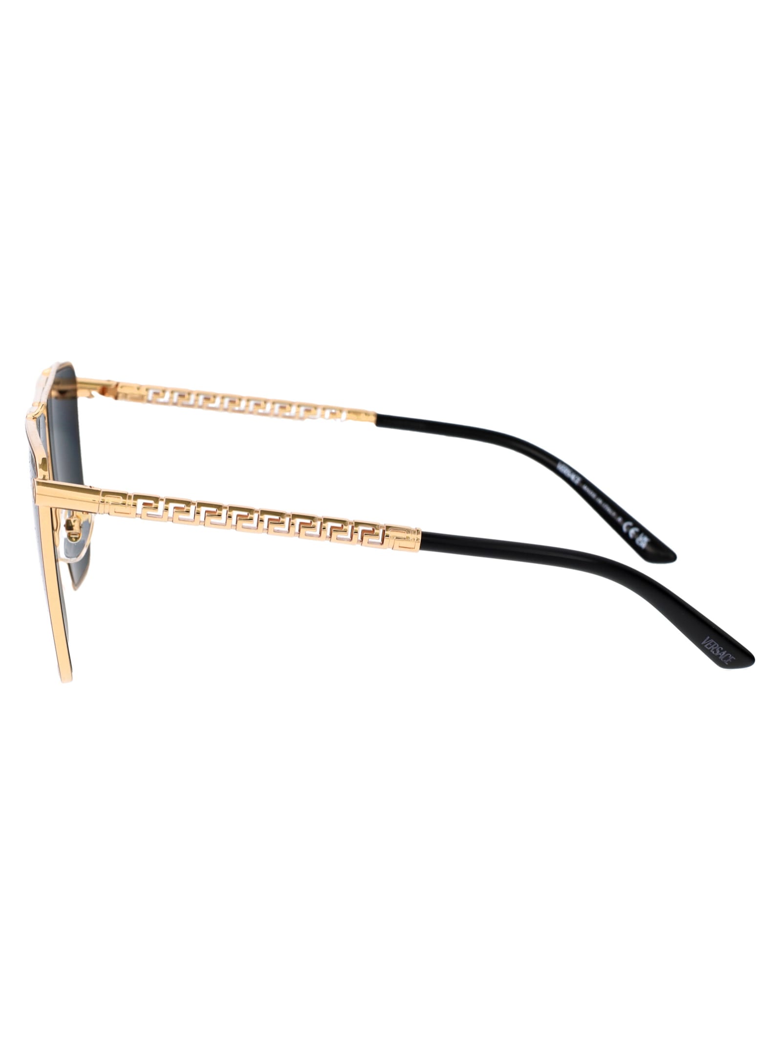 Shop Versace 0ve2266 Sunglasses In 100287 Gold