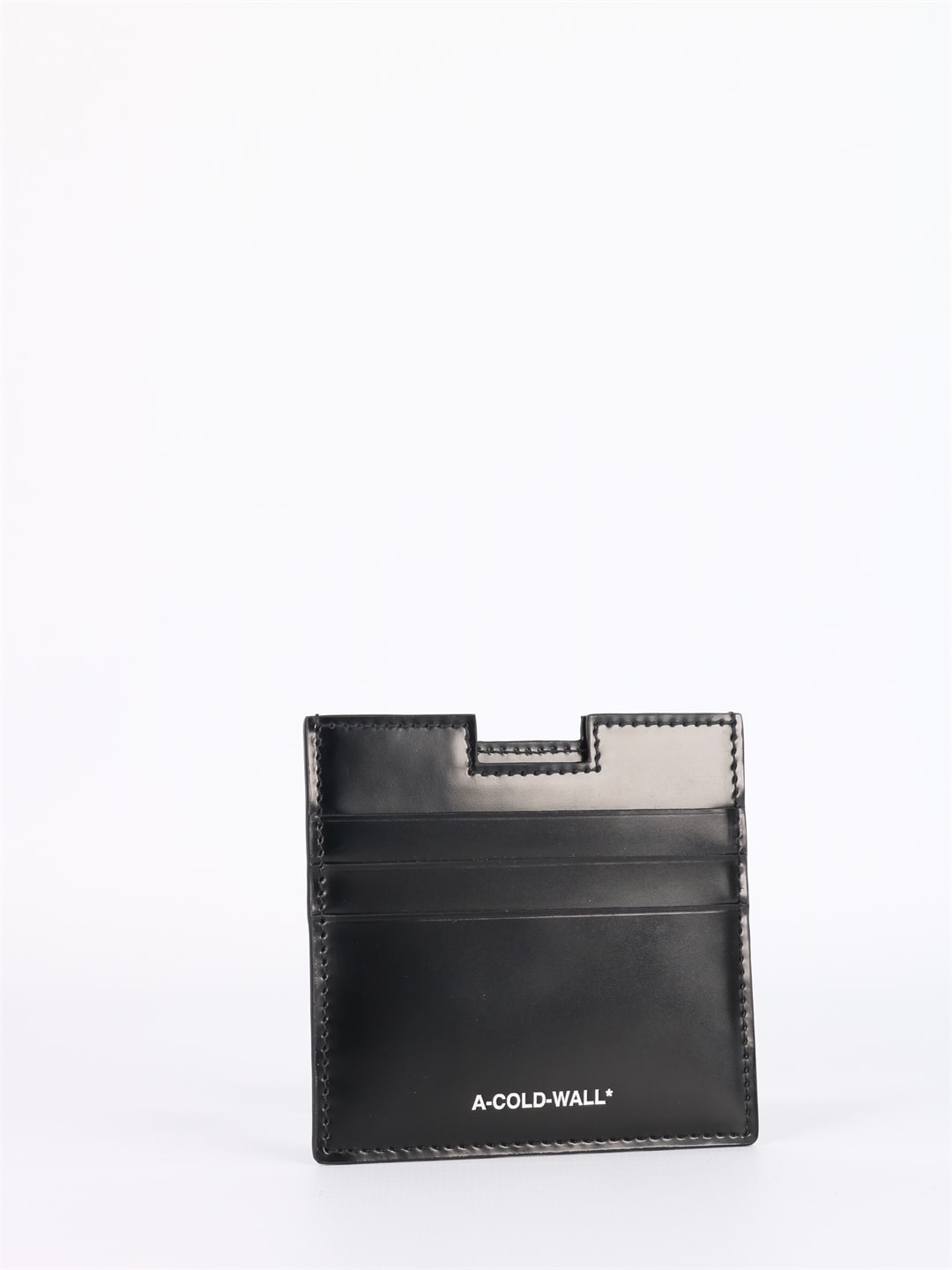 A-COLD-WALL Black Leather Card Holder
