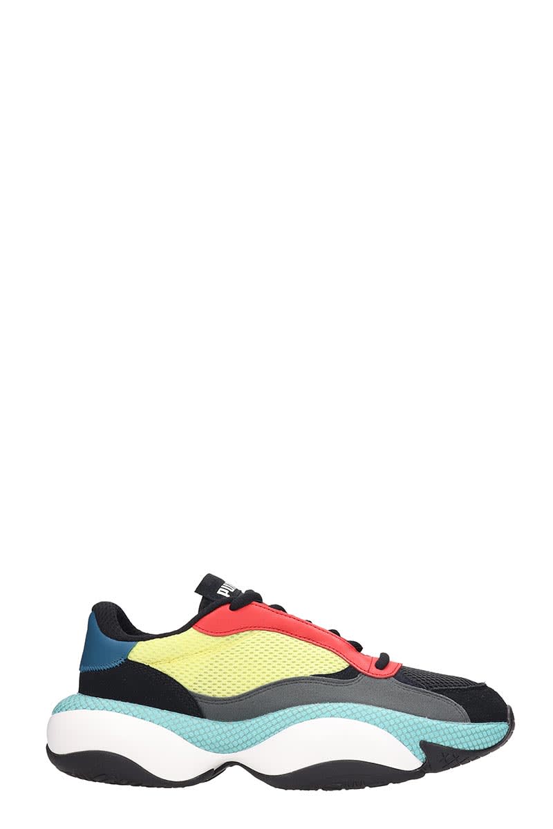 puma multicolor sneakers