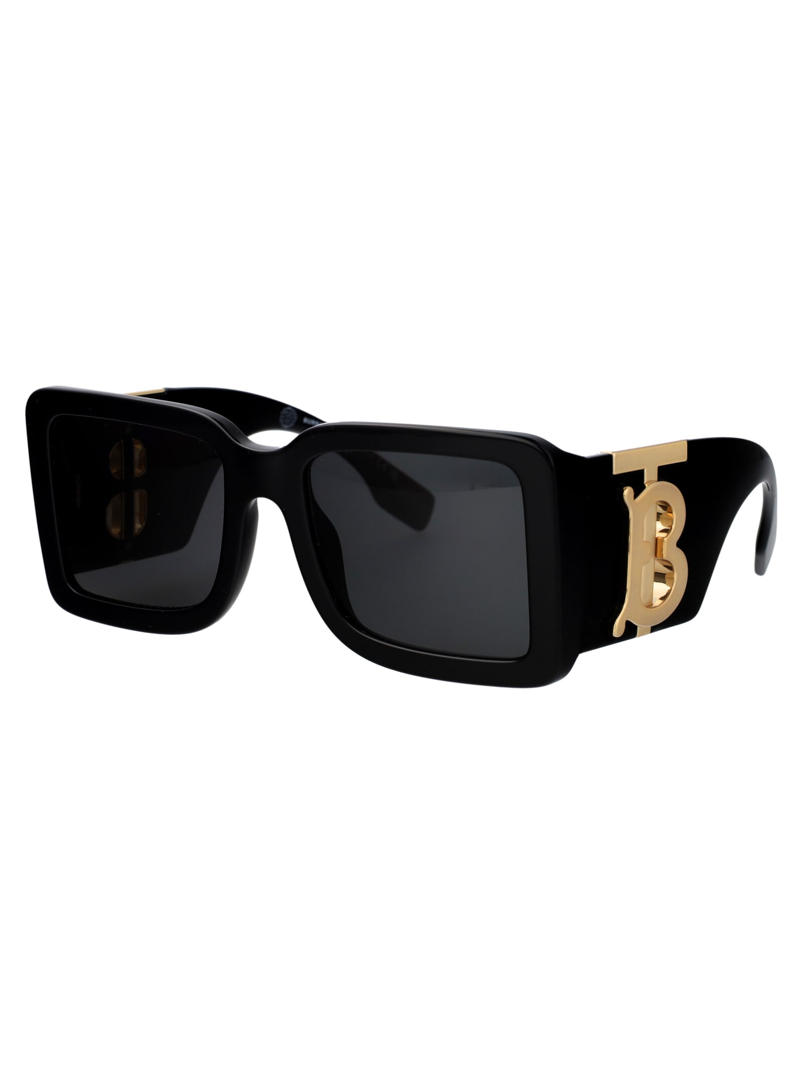 Burberry Eyewear 0be4406u Sunglasses In Black