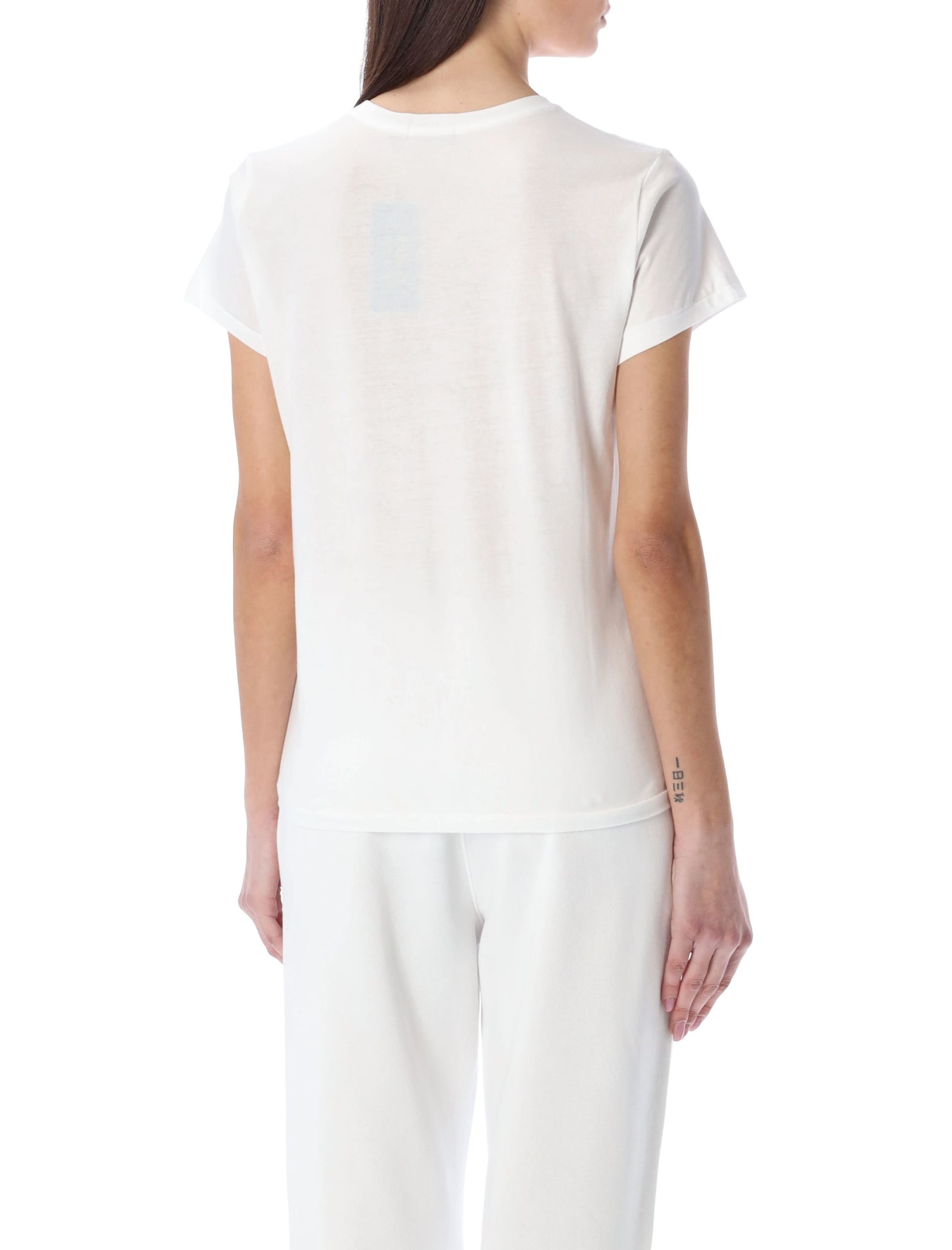 Shop Polo Ralph Lauren Classic Pony T-shirt In White
