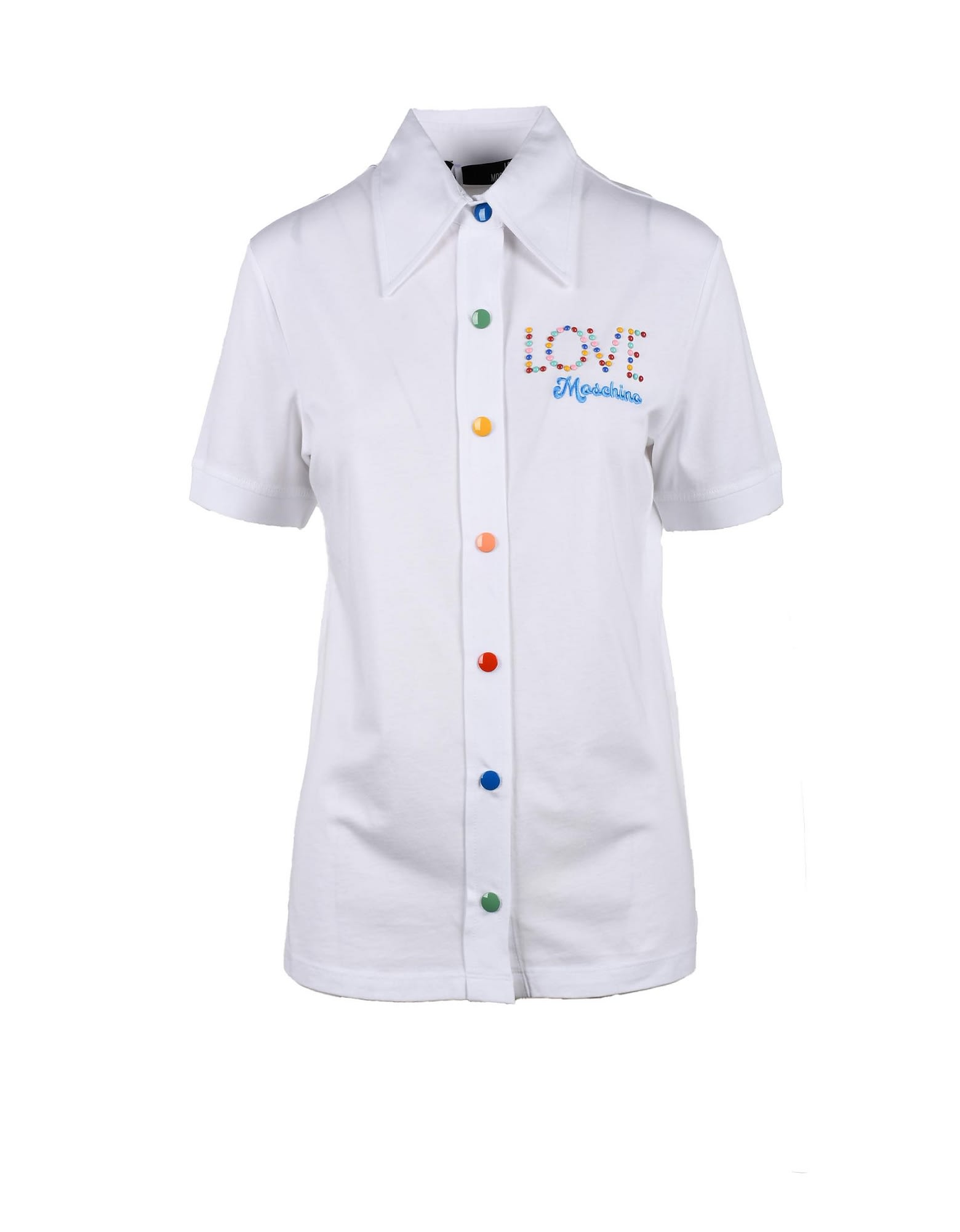 Love Moschino Womens White Shirt