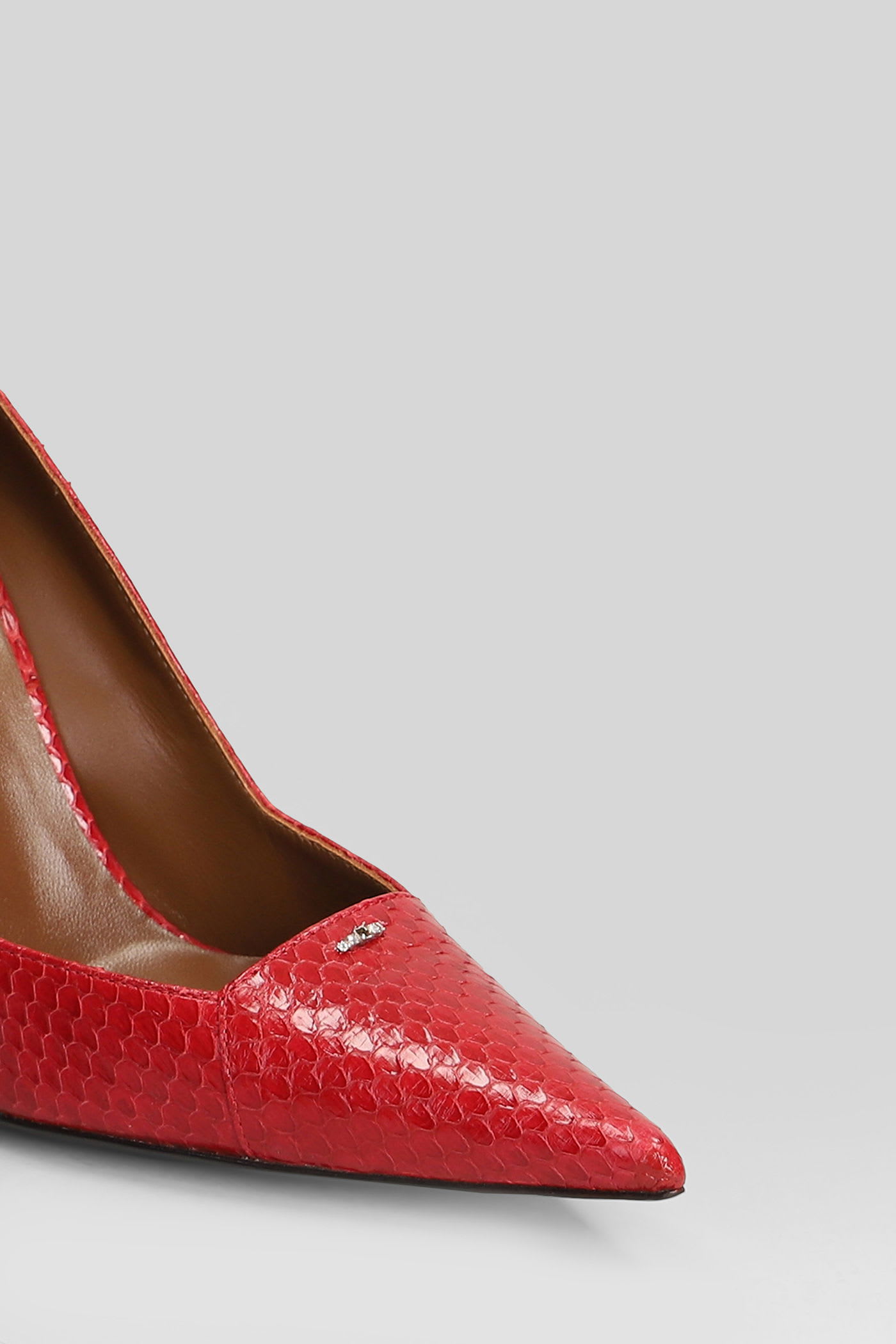 Giuseppe Zanotti Raquel 105 Pumps In Red Leather In Red