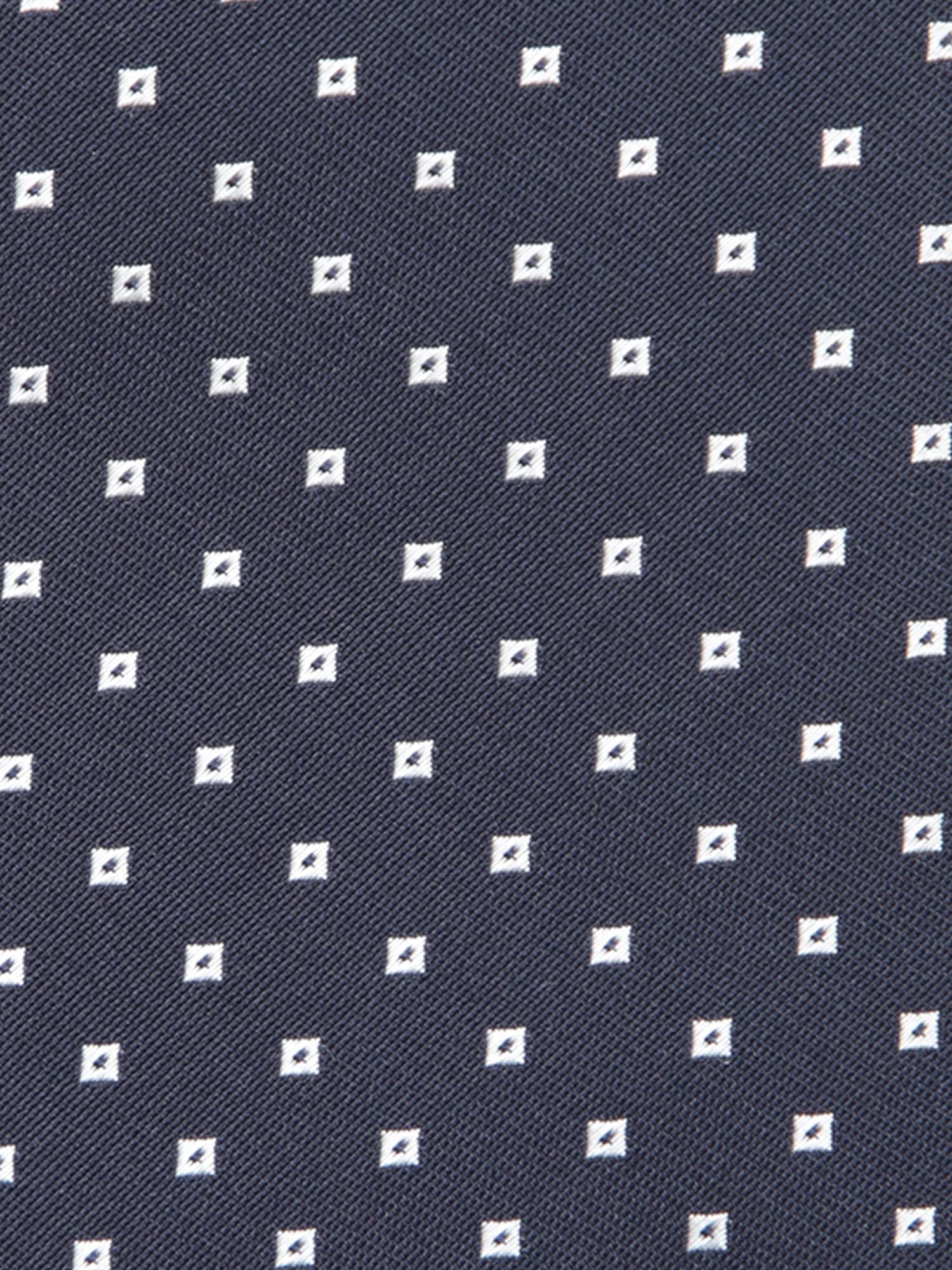 Canali Blue Silk Tie With Geometric Pattern In Blue