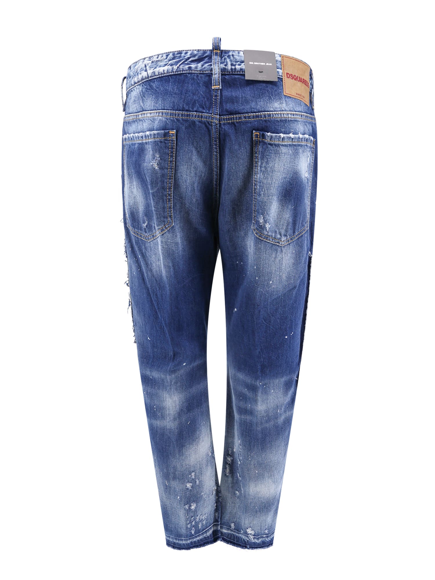 Shop Dsquared2 Big Brother Jean Jeans In Blue