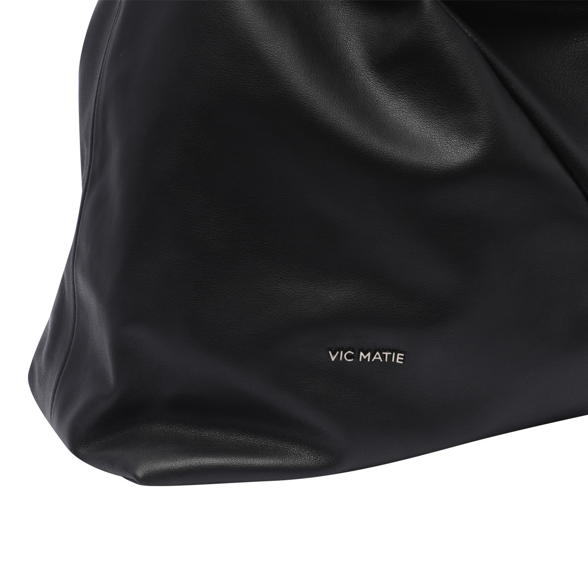 Shop Vic Matie Shoulder Bag In Black