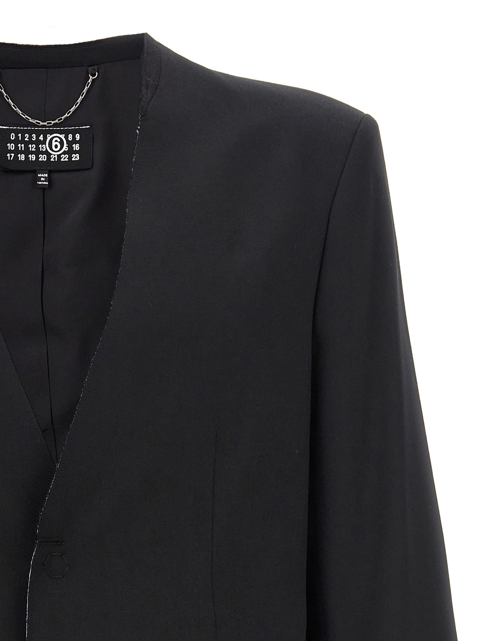 MM6 MAISON MARGIELA SINGLE-BREASTED BLAZER