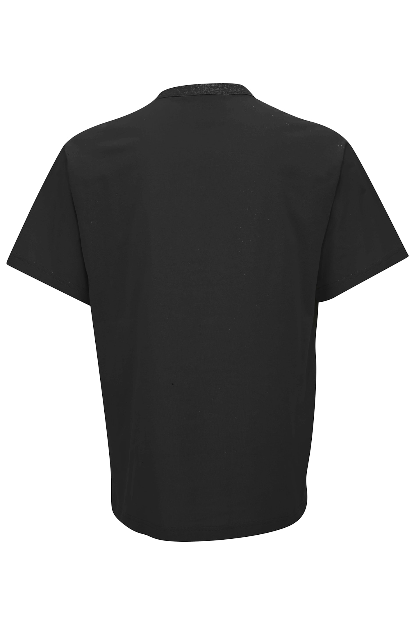 Versace Jeans Couture T-shirt With Logo In Black