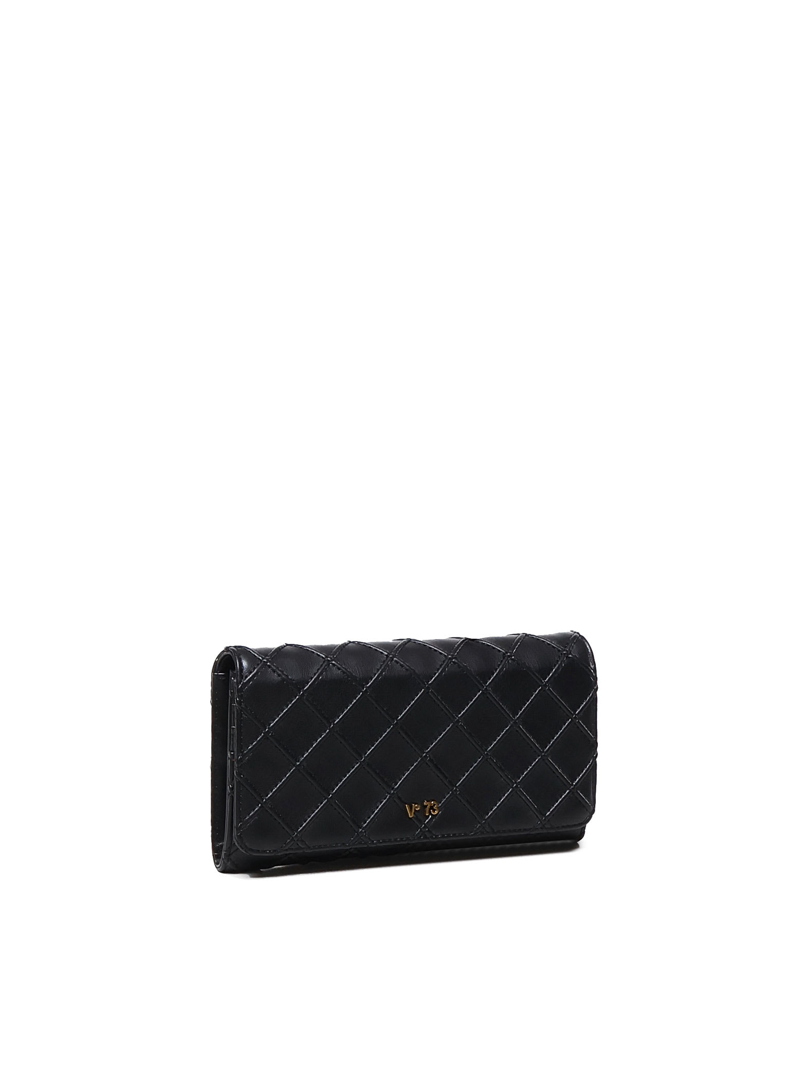 Shop V73 Edith Rectangular Wallet In Black