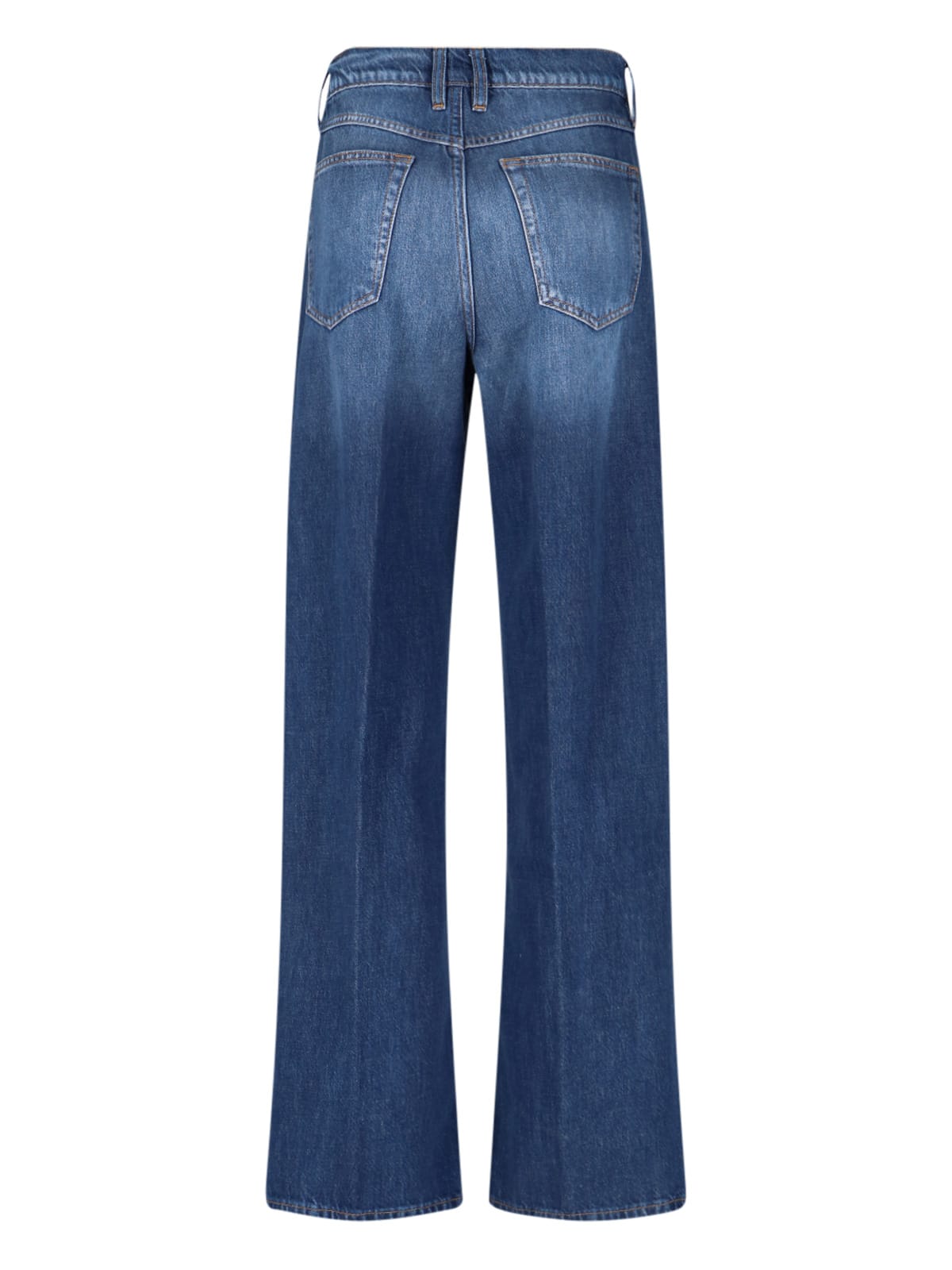Shop Frame Le High N Tight Jeans In Blue